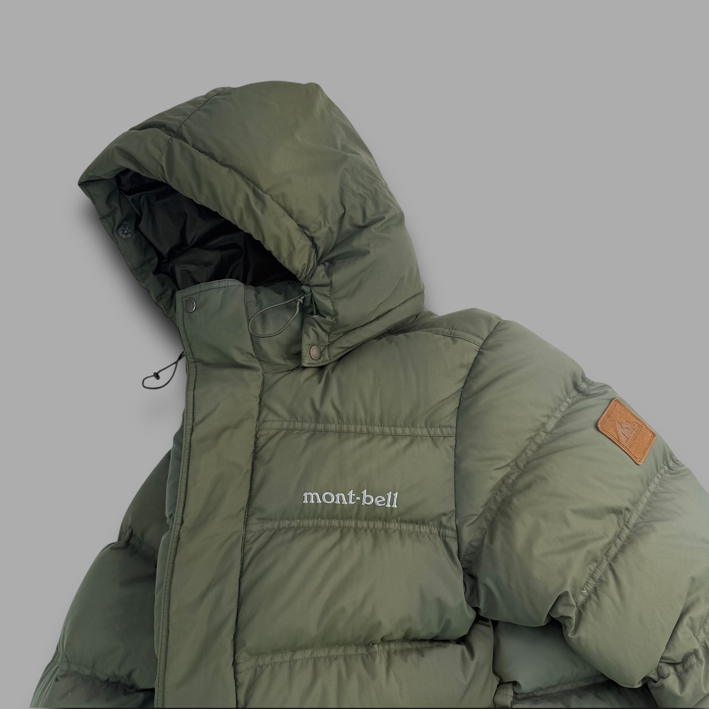 Montbell 2000's technical down-filled puffer jacket (M)