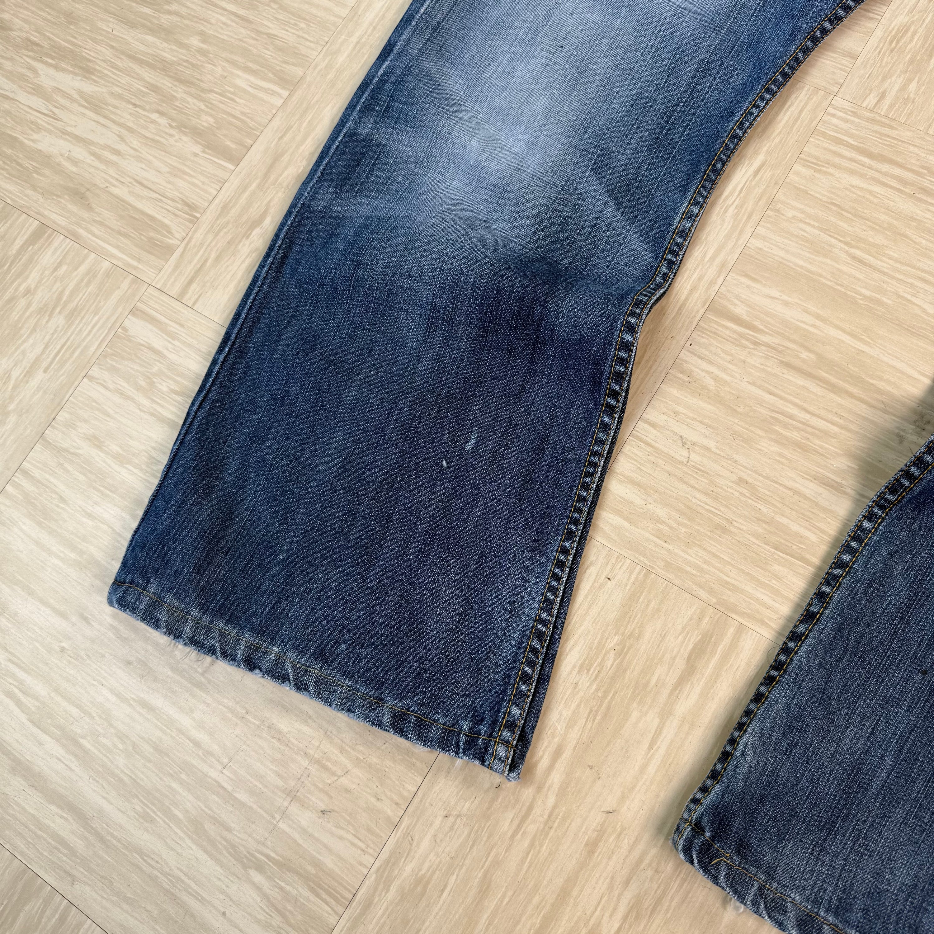 Levi's 512 2000's faded denim bootcut jeans (S)