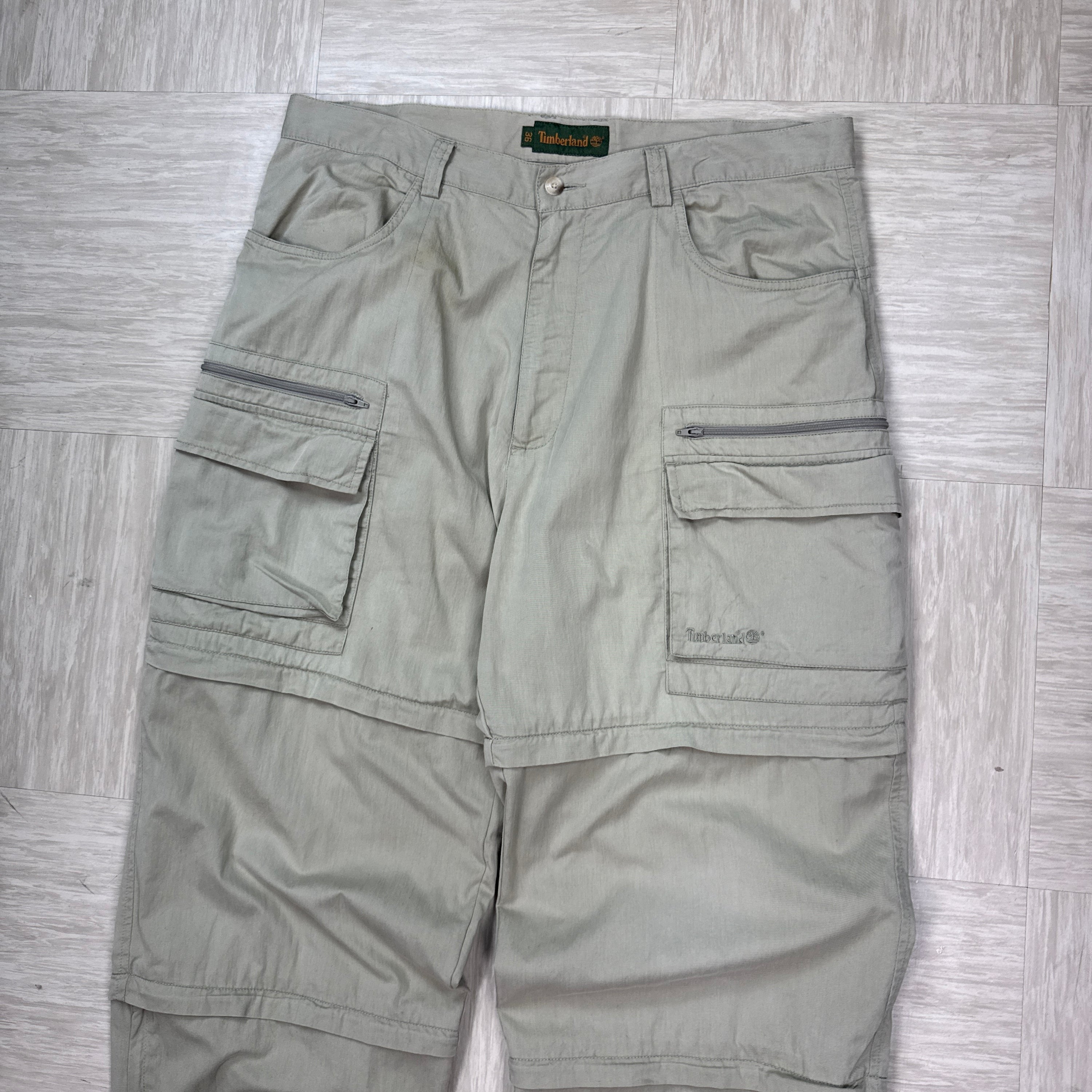 Timberland 2002 technical convertible 3in1 parachute cargo bottoms (L)