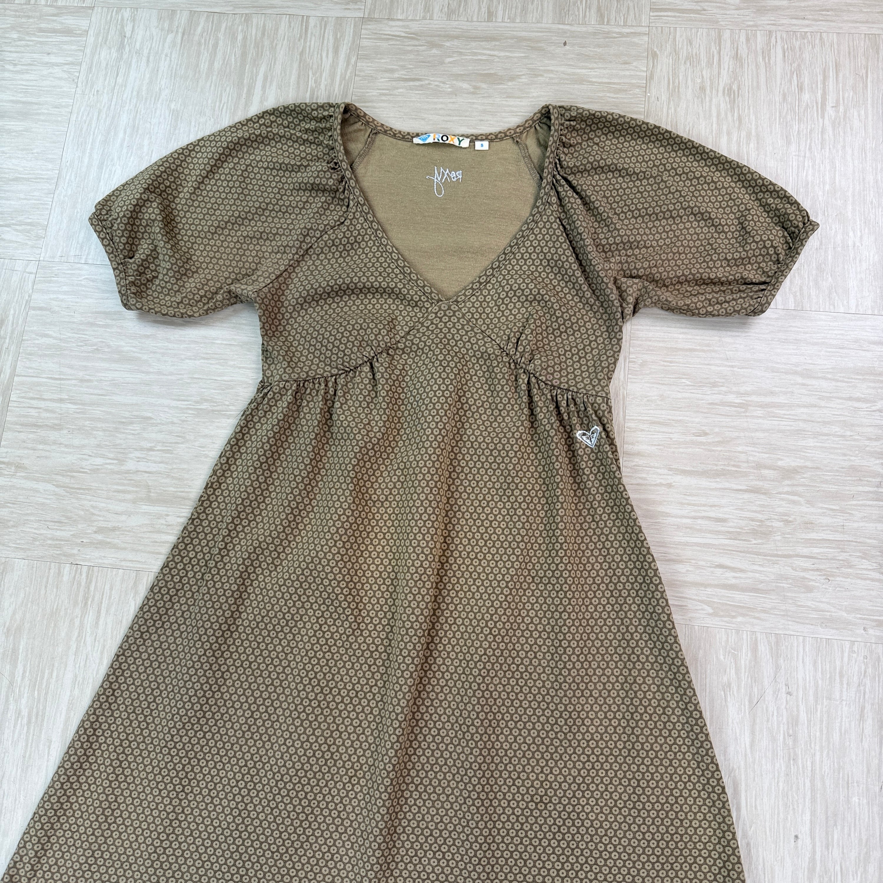 Roxy 2000's patterned dress (S)