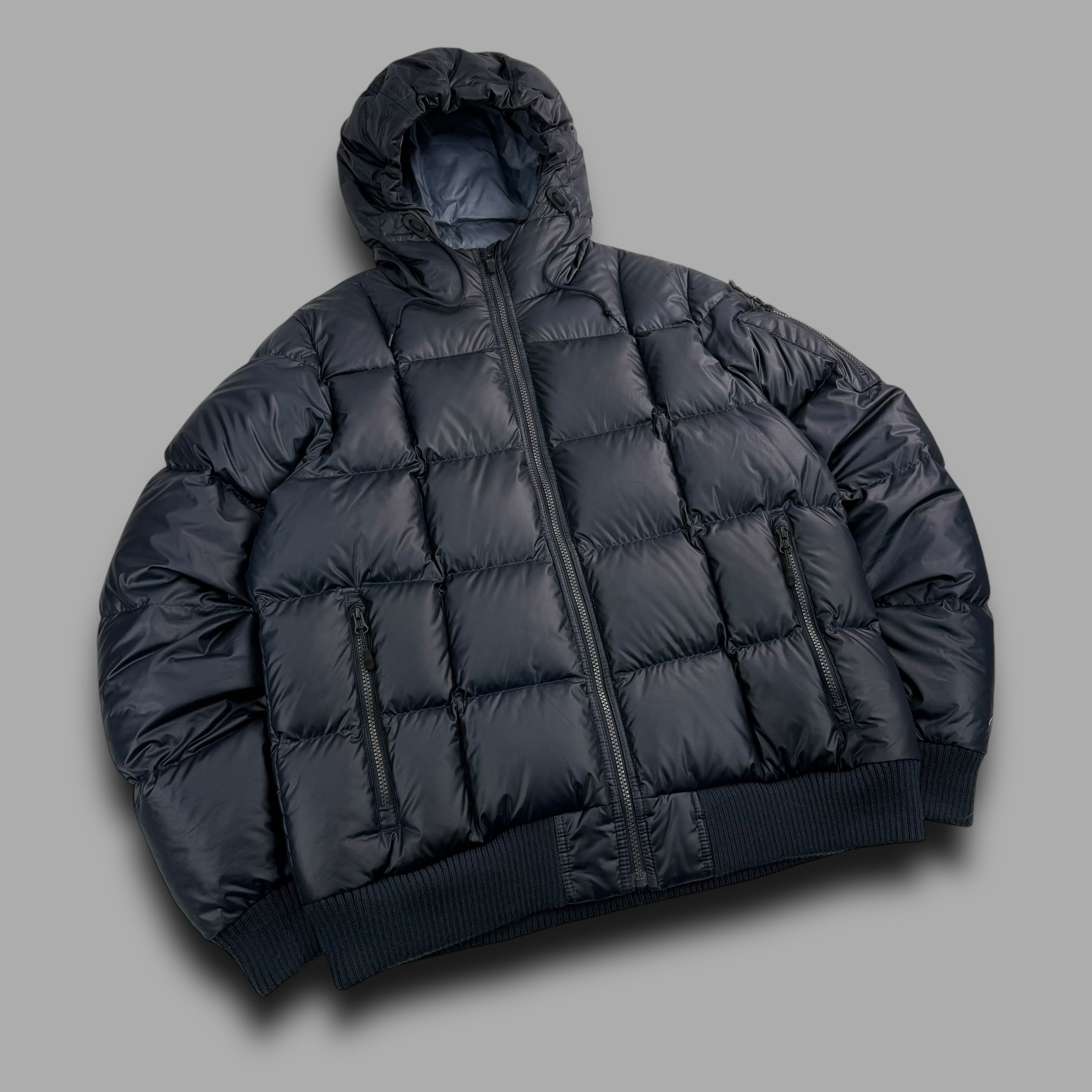 Nike 2000's square stitch 550 downfilled puffer jacket (M)