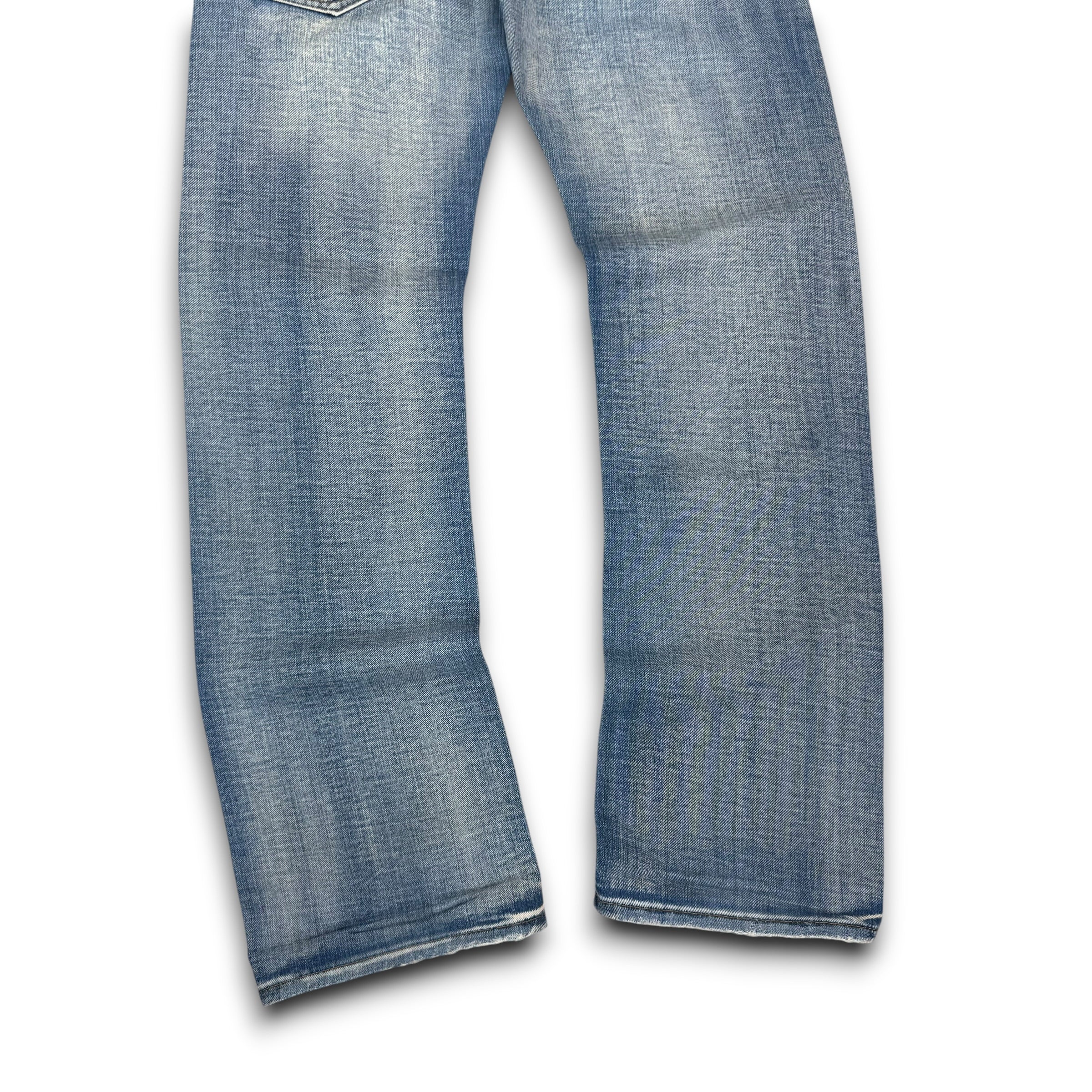 Replay 2000's embroidered spellout bootcut denim jeans (M-L)