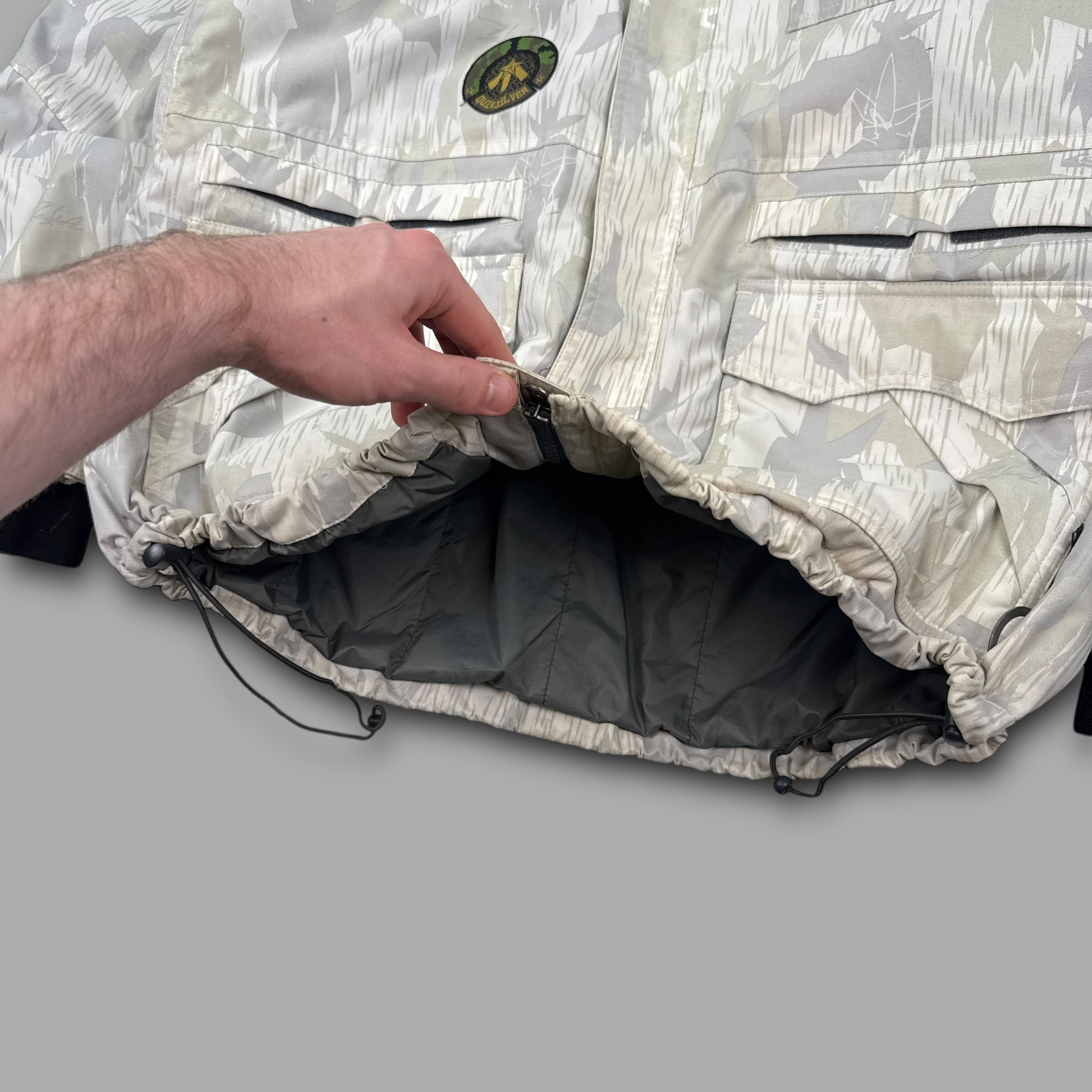 Quiksilver x futura 2007 FU splinter DMP ski jacket (M)