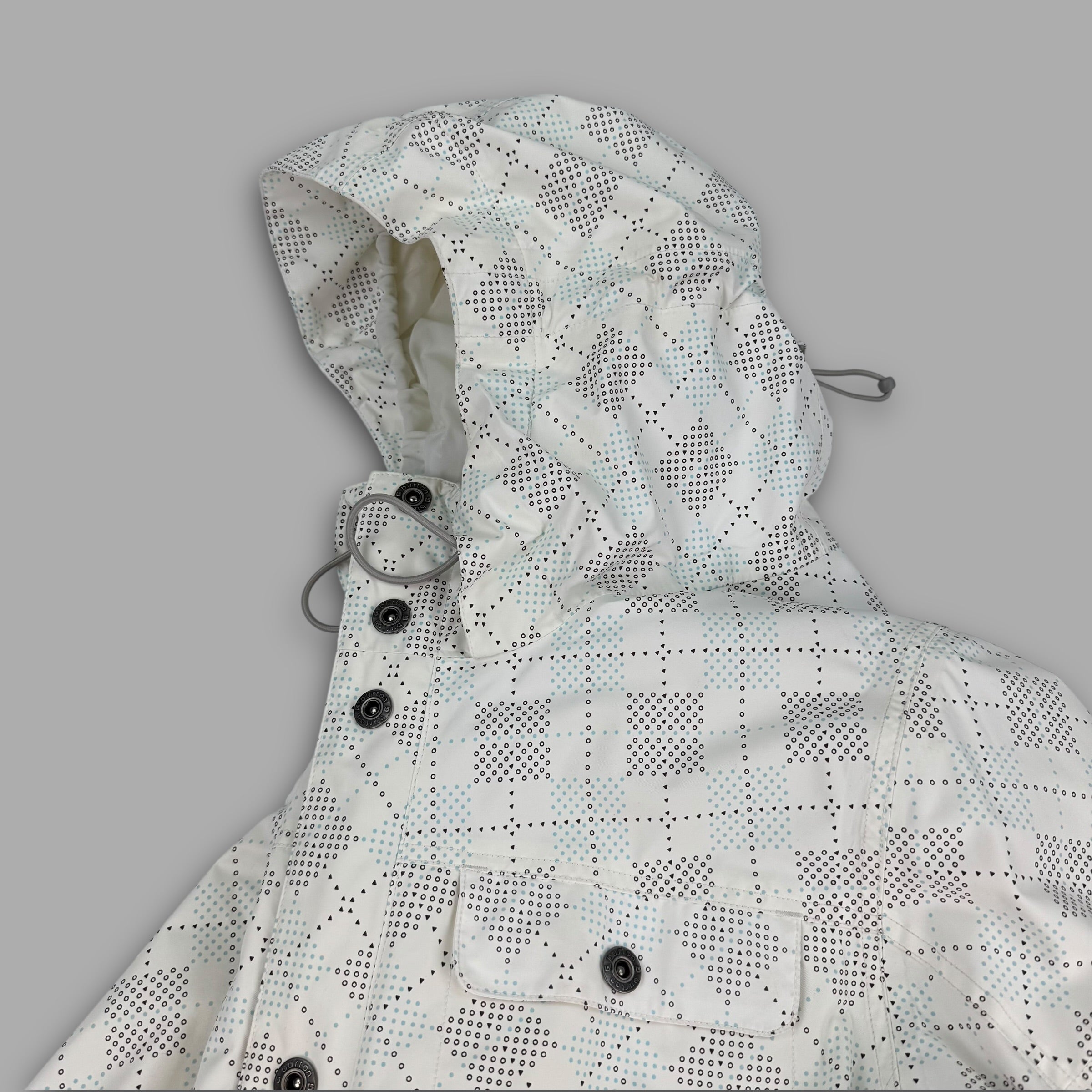 Burton 2000's technical vented monogram plaid ski jacket (L) wms