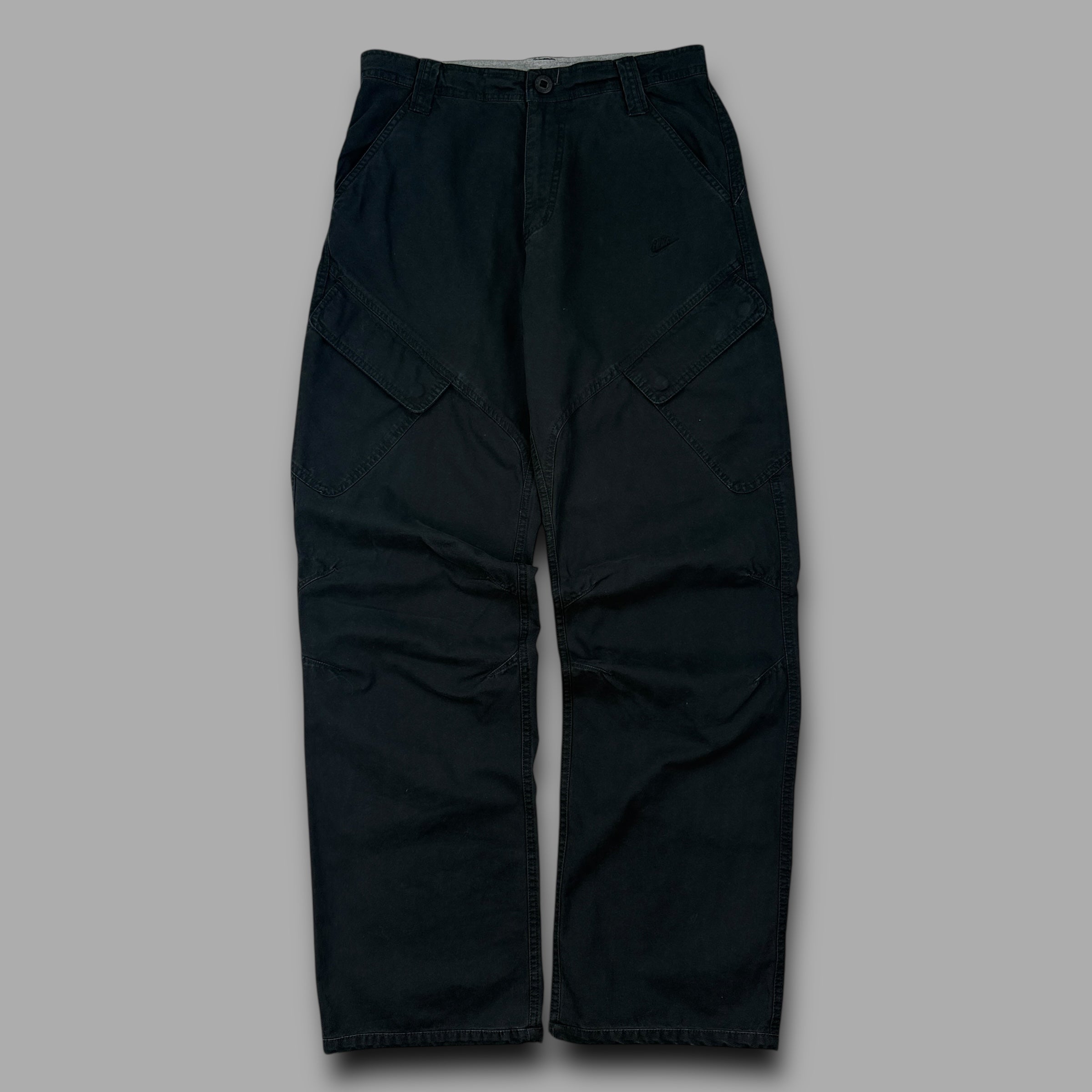 Nike 2000's technical dual pocket baggy carpenter trousers (M)