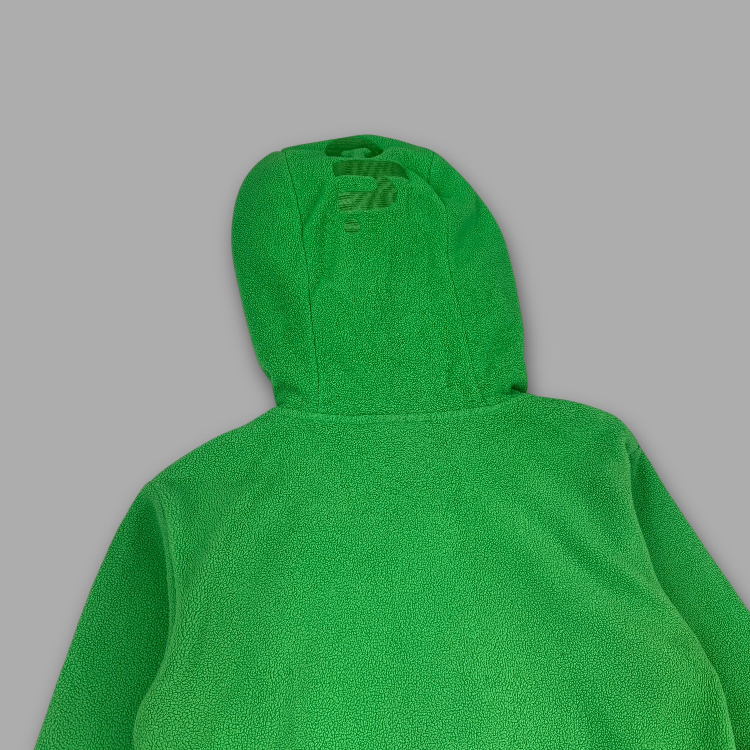Bench 2000's high neck spellout fleece hoodie with thumb holes (XS) wms