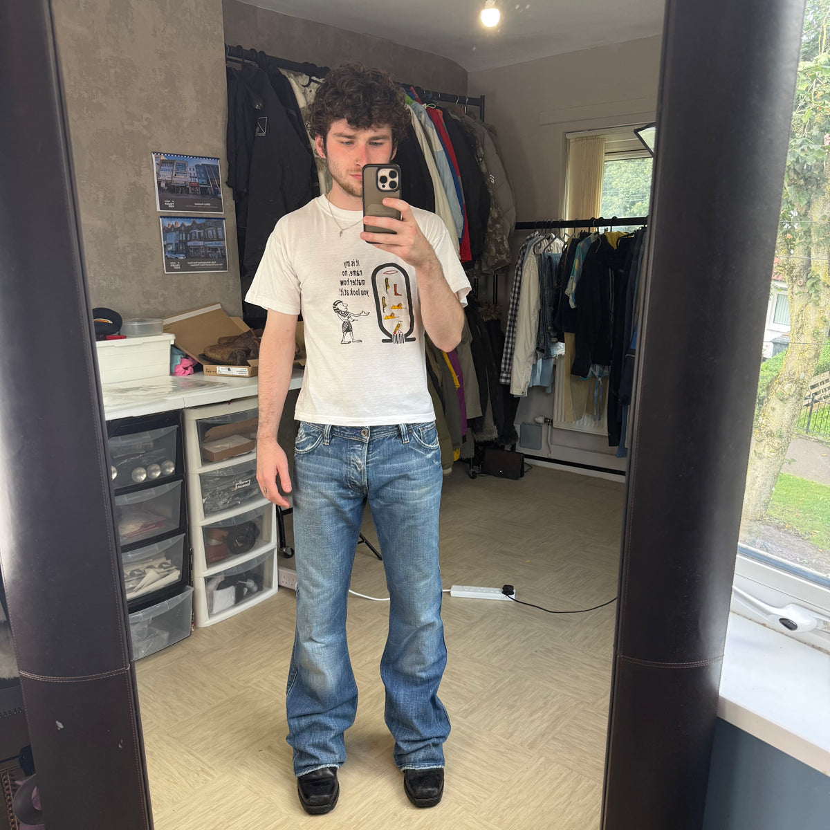 Diesel 2000's flared bootcut denim jeans (S)