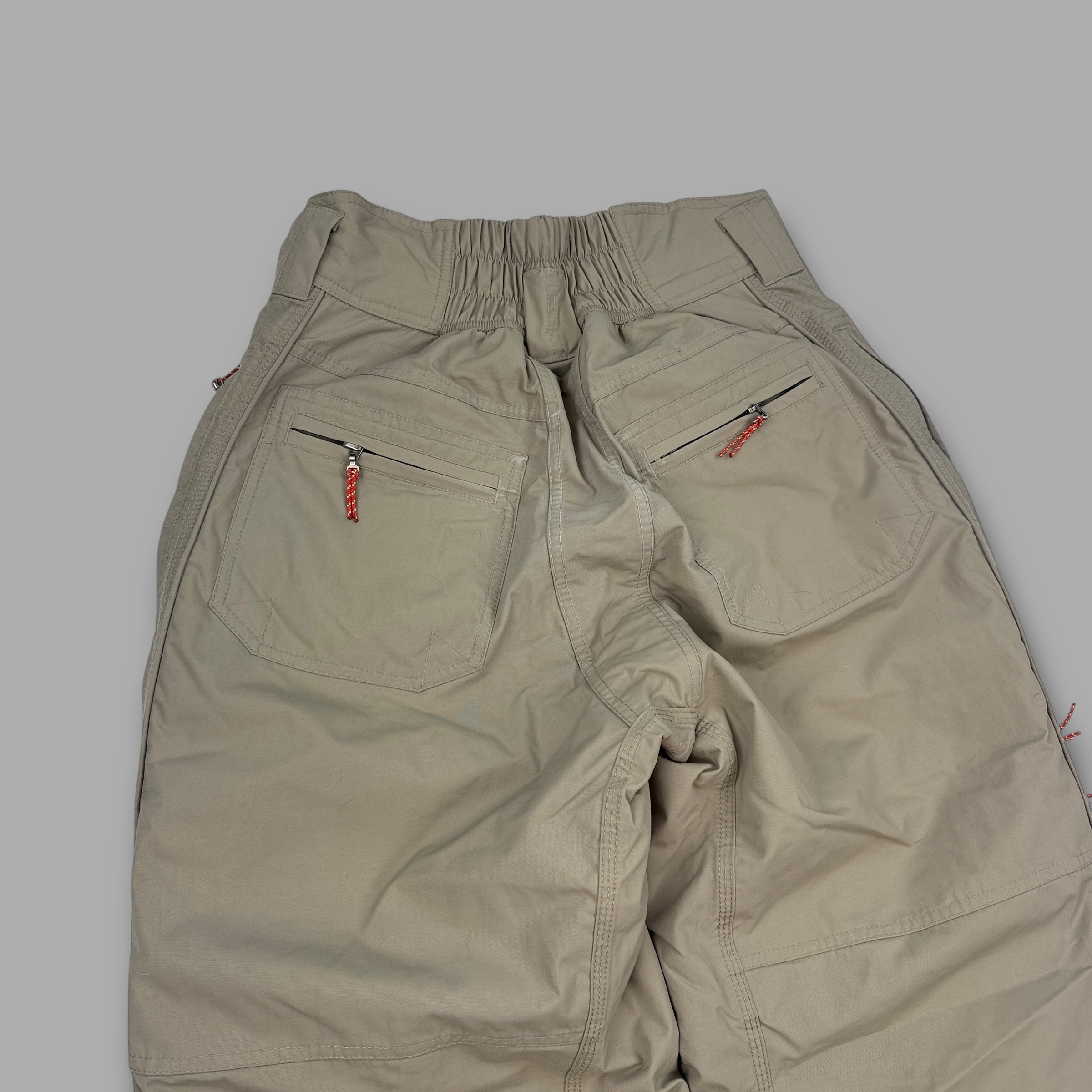 Oakley software 2000's technical baggy wide leg contrast stitch ski sallopettes (S)