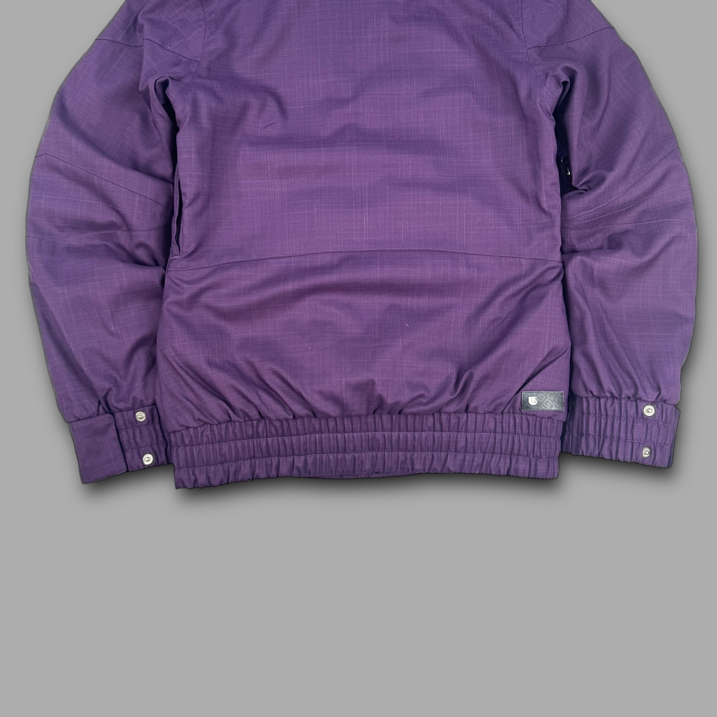 Burton 2000's technical multi-pocket fur hood softshell ski jacket (L) wms