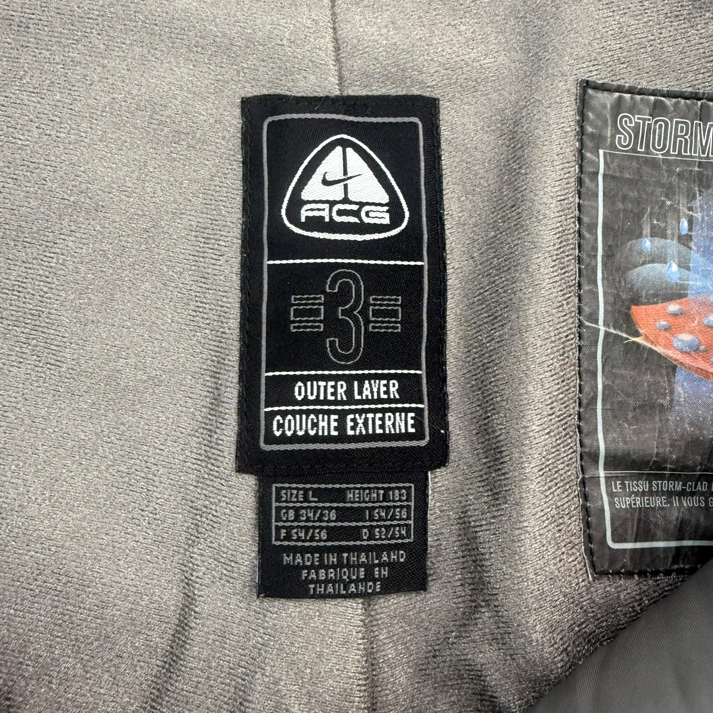 Nike ACG 2000's baggy nylon ripstop ski bottoms (L)