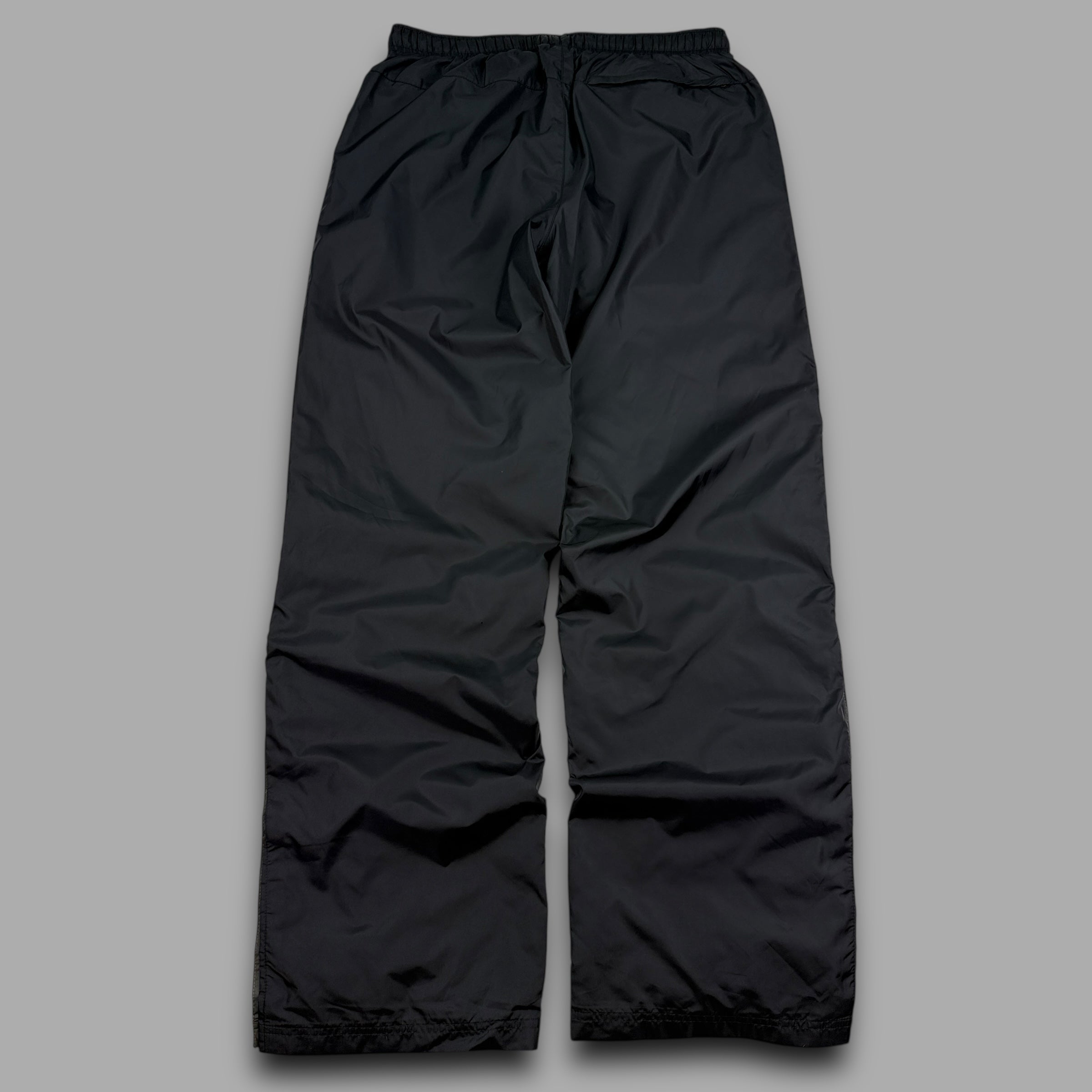 Nike 2000's baggy nylon popper track bottoms (L)