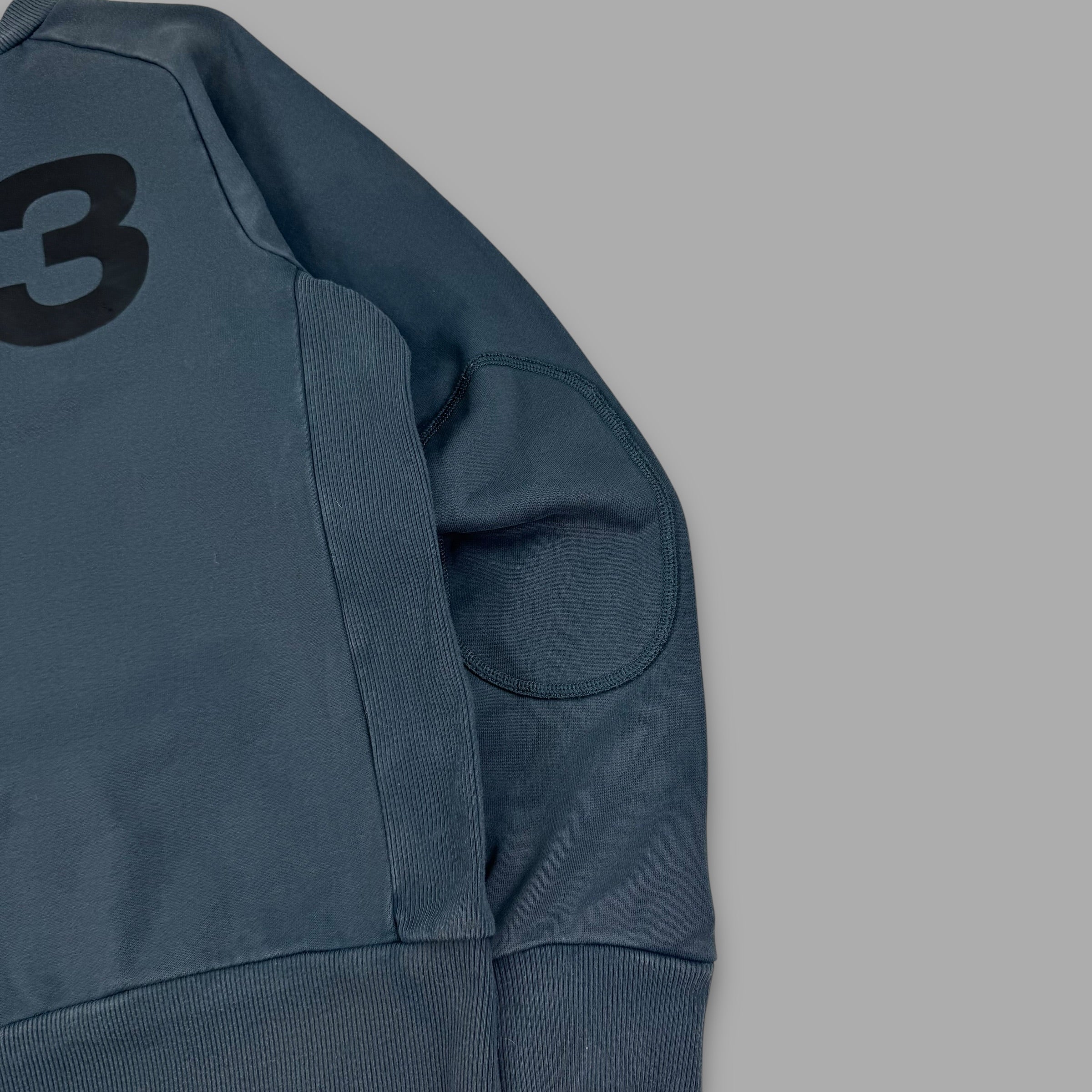 Adidas Yohji Yamamoto 2016 technical panelled pullover graphic Y3 sweatshirt (S)