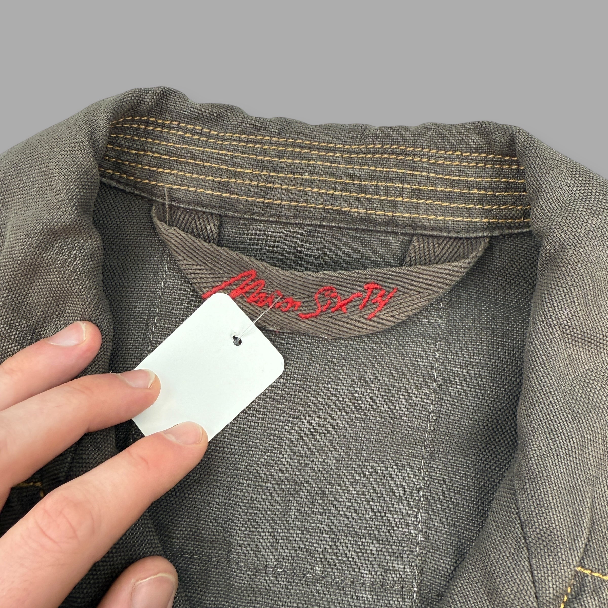 Miss Sixty 2000's double breasted asymmetrical army jacket (XL) wms