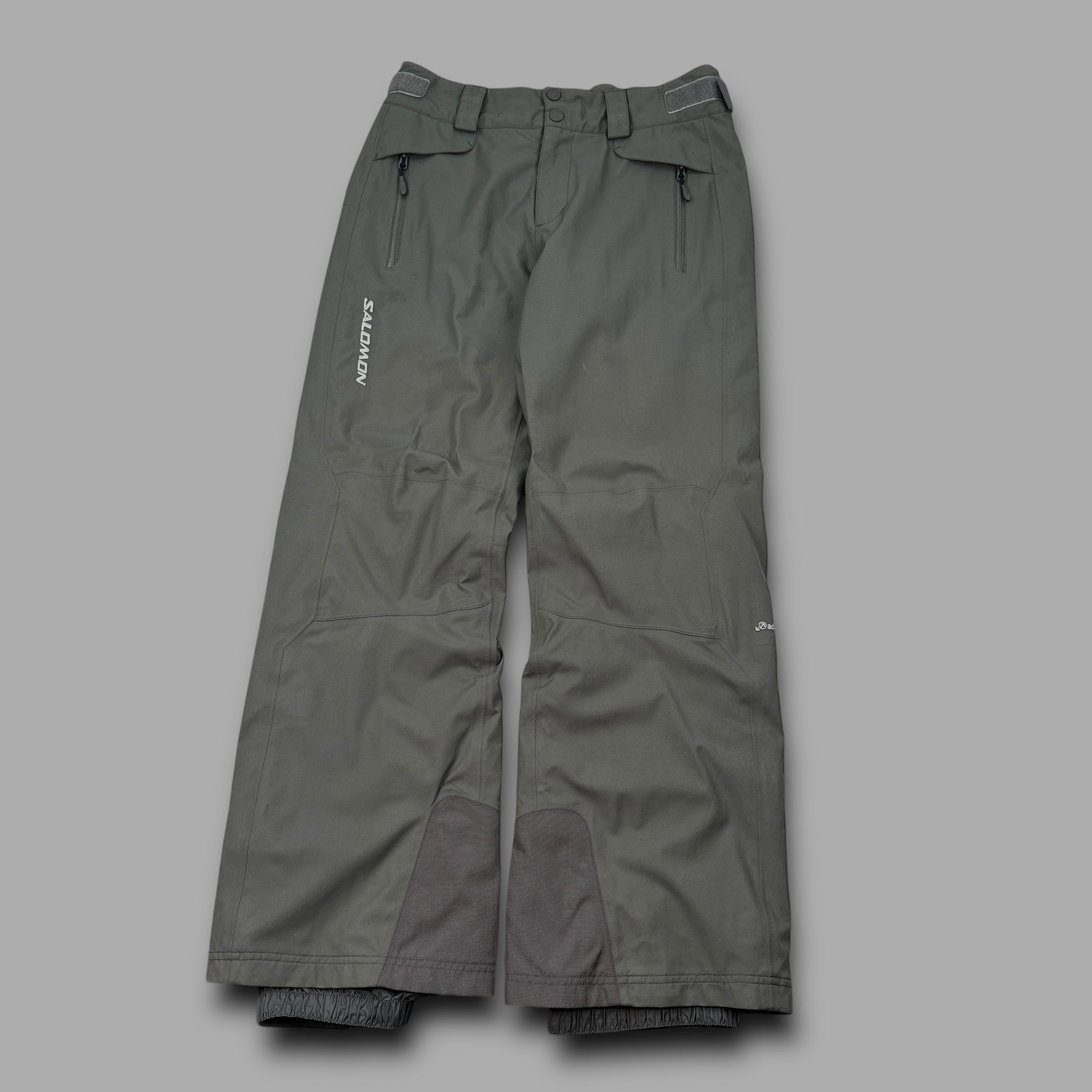 Salomon 2000's technical advantex softshell ski sallopettes (L)