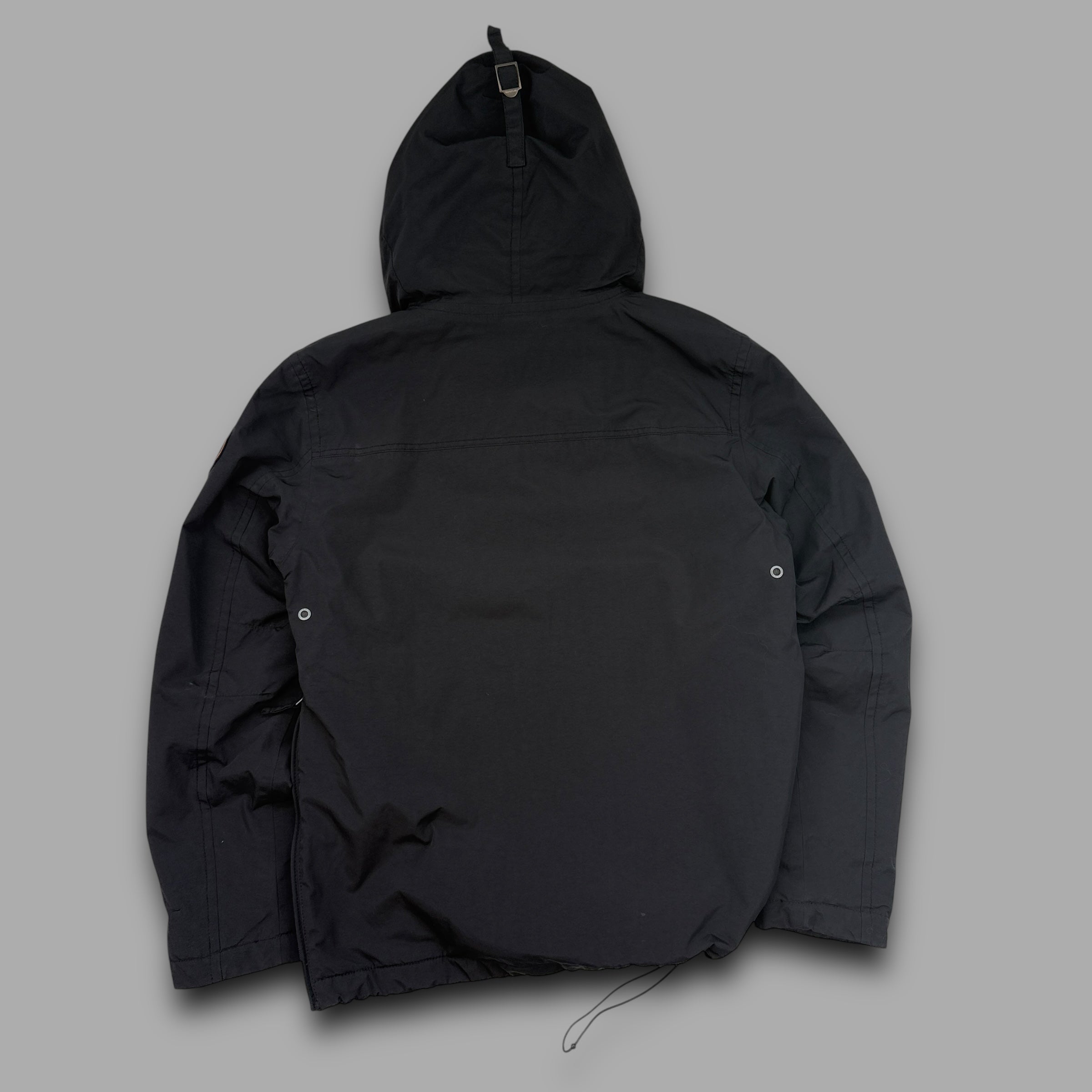 Napapijri 1/4 zip technical pullover softshell nylon windbreaker (S-M)