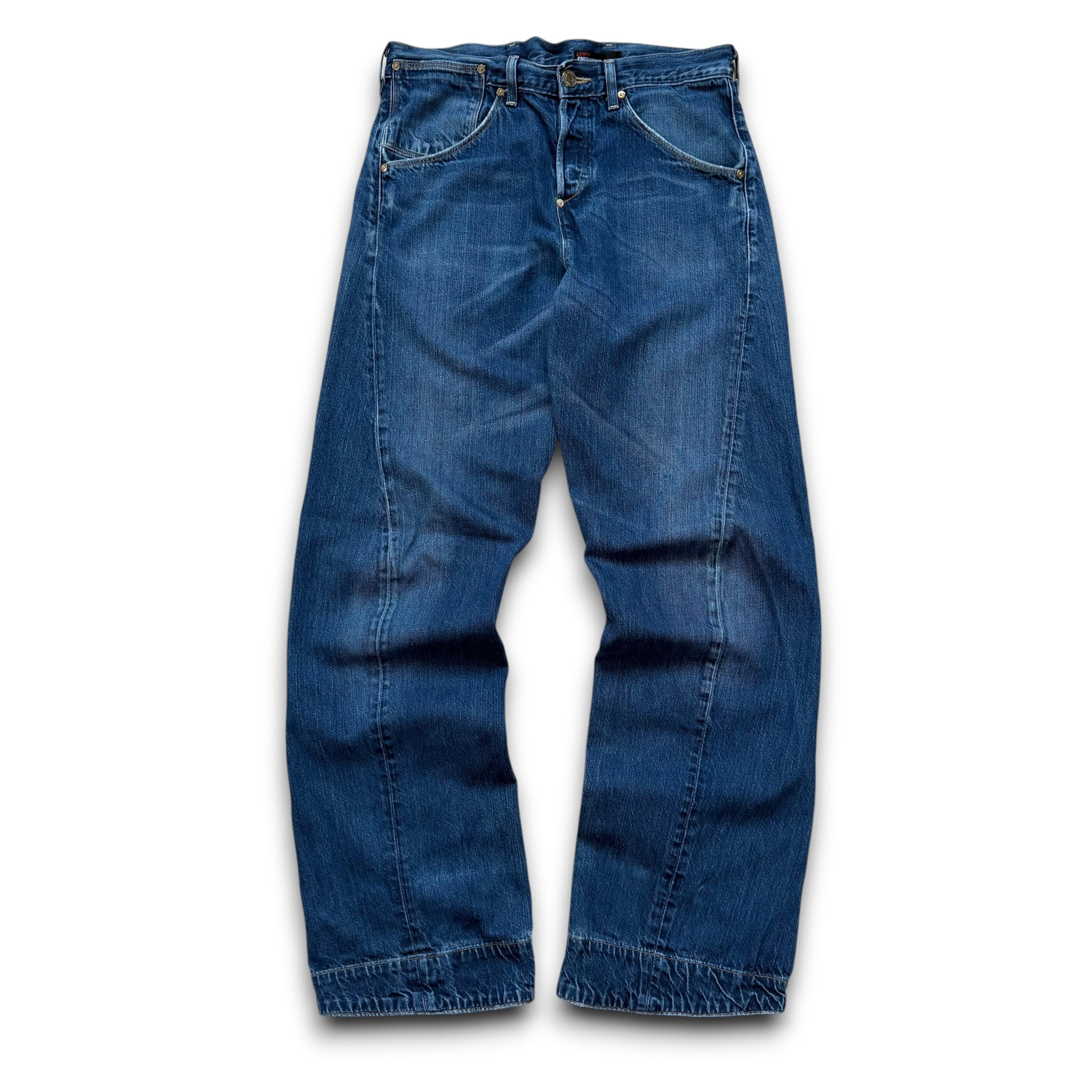 Levi's 2000's engineered twisted baggy bootcut denim jeans (M)