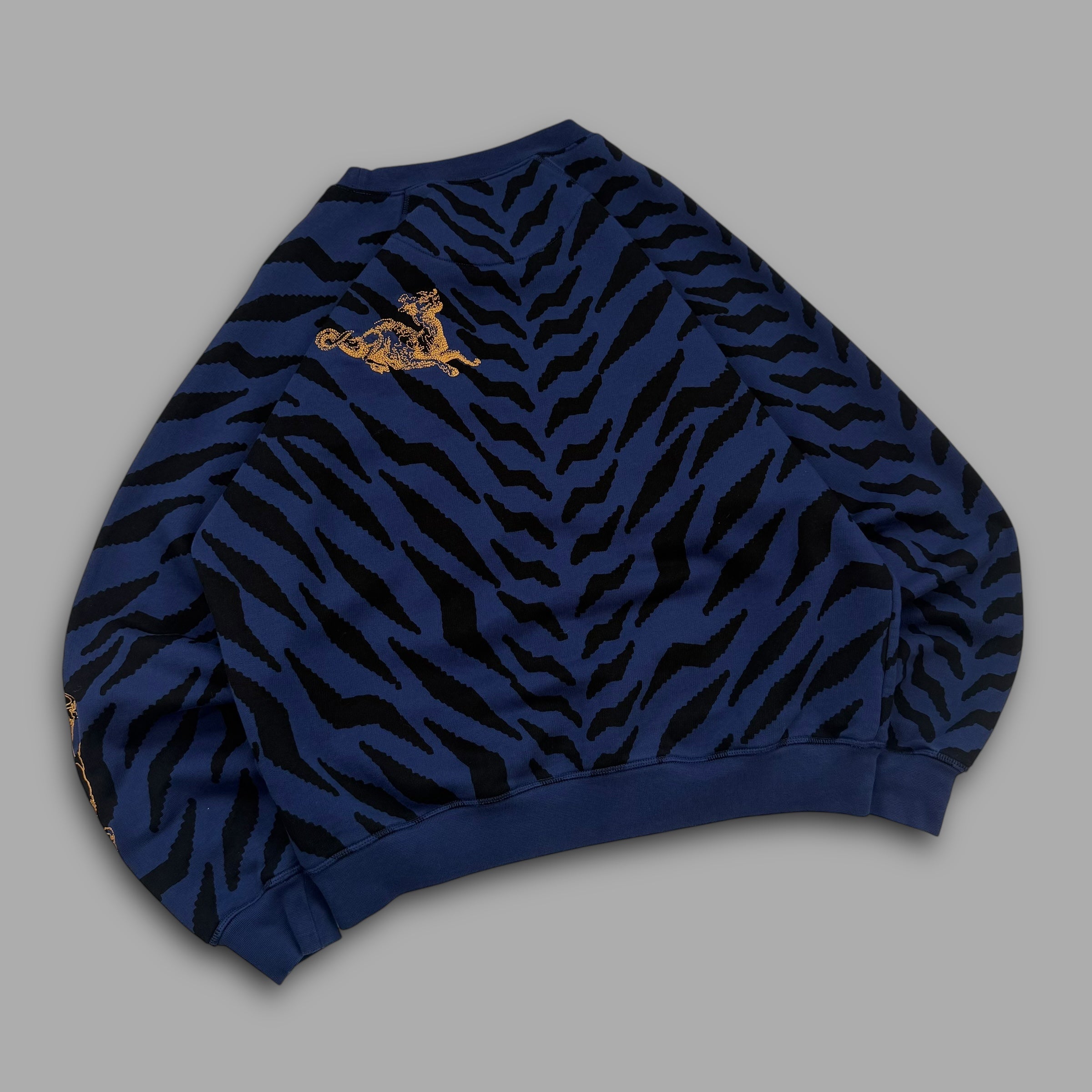 Vivienne westwood 'chaos' raglan cheetah print sweatshirt (L)