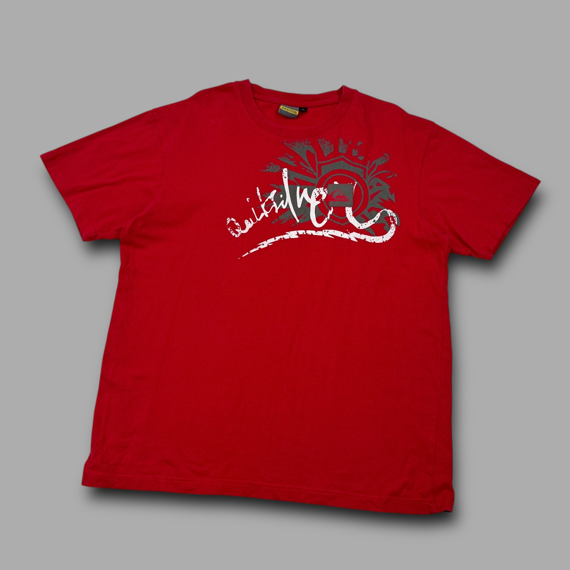 Quiksilver 2000's graphic spellout tee (M)