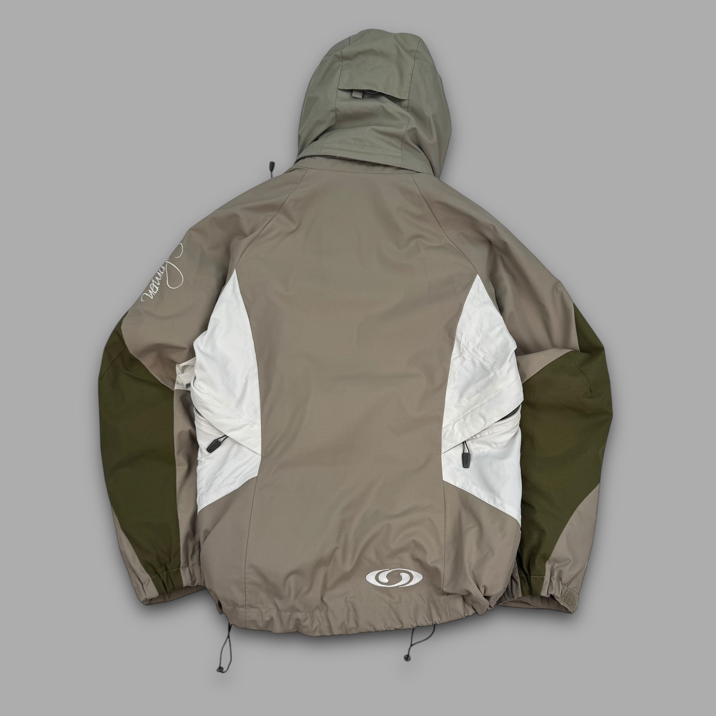 Salomon 2006 technical panelled clima pro softshell ski jacket (M) wms