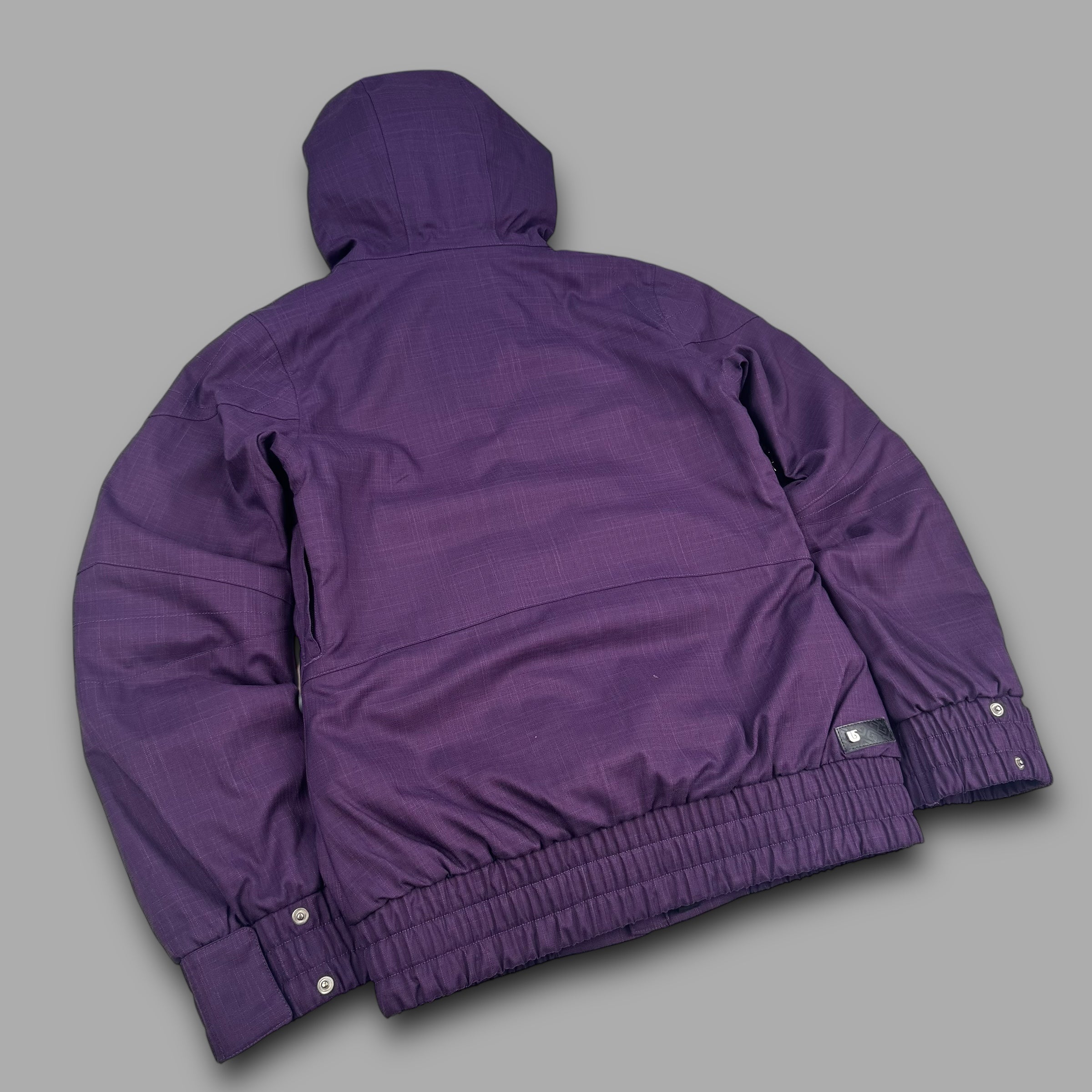 Burton 2000's technical multi-pocket fur hood softshell ski jacket (L) wms