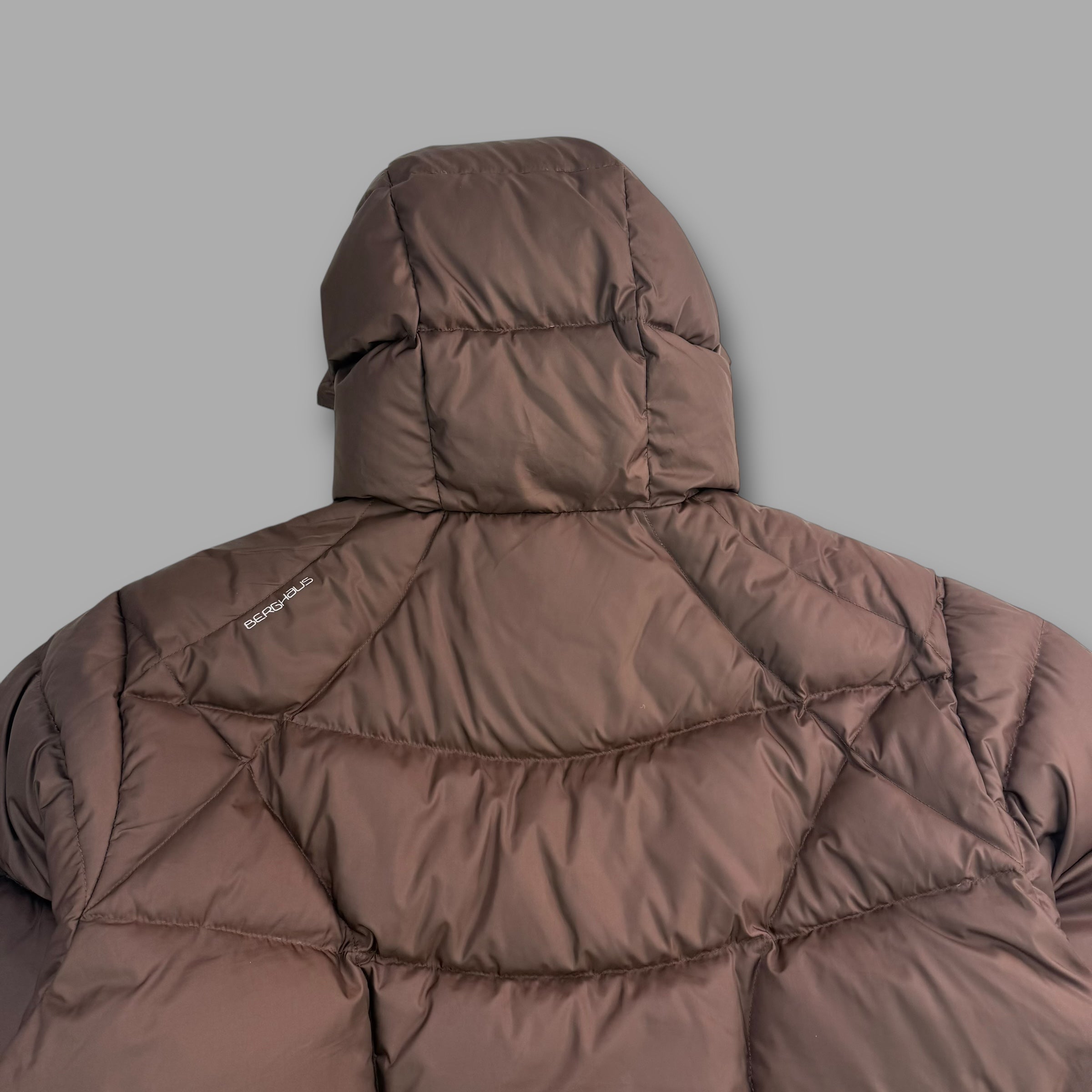 Berghaus 2000's technical panelled downfilled puffer jacket (M)