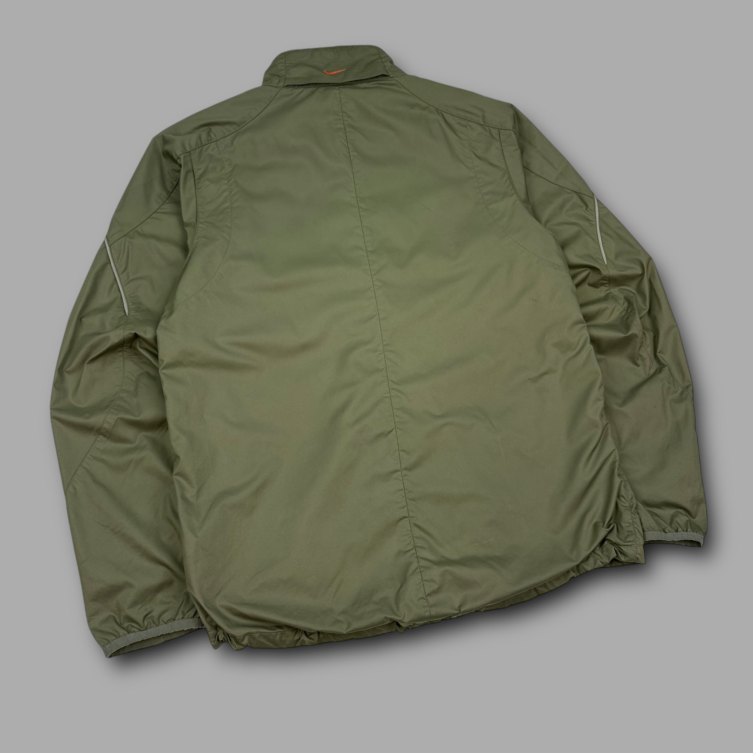 Nike fit+ 2000's technical vented panelled track jacket (S)