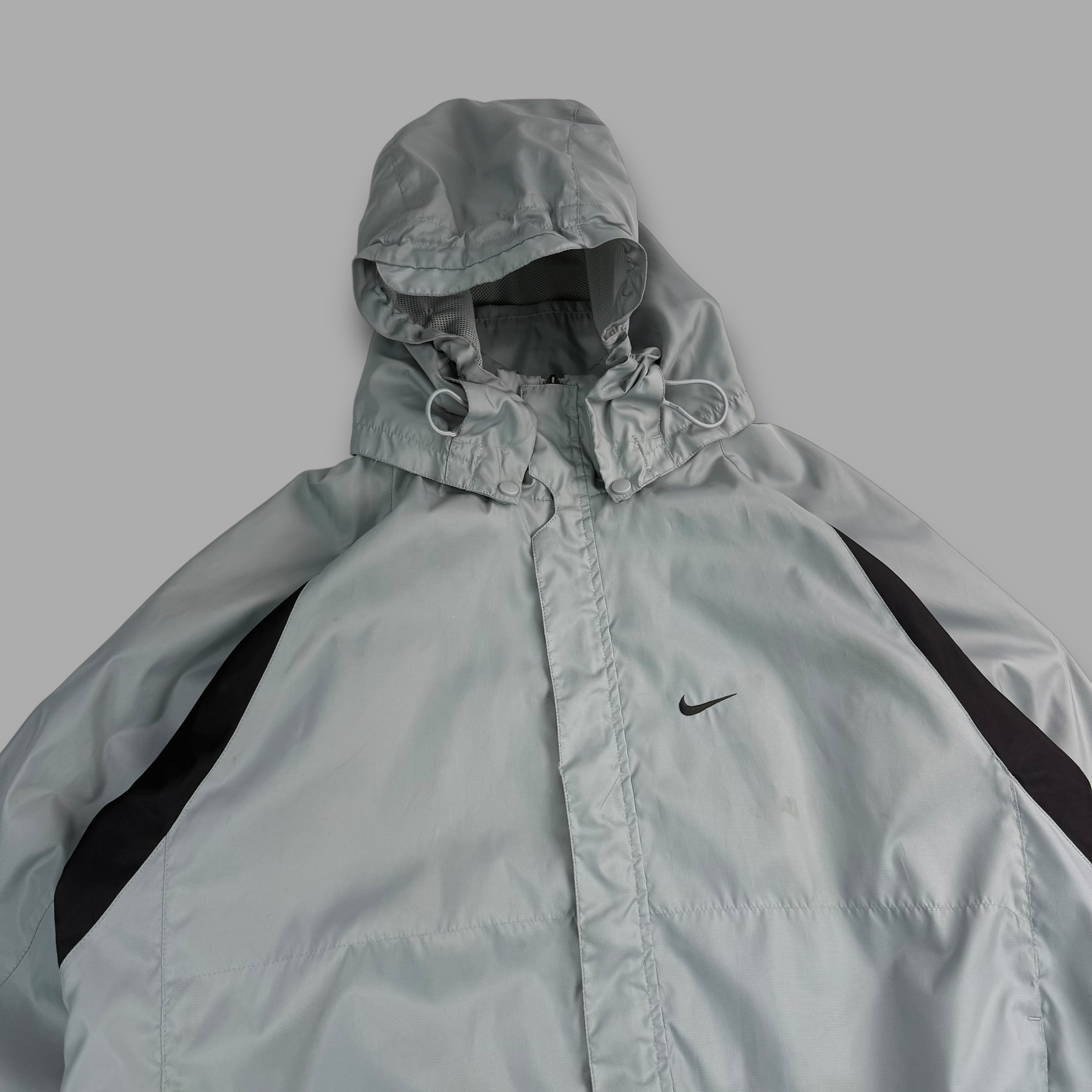 Nike shox 2000's technical hooded track jacket (M)