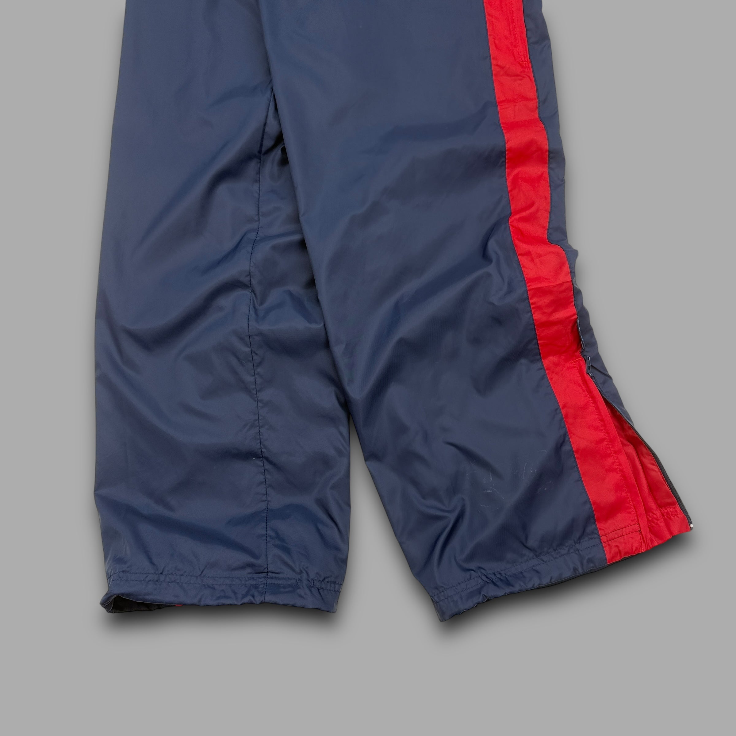 Nike 2000's baggy wide leg track bottoms (S)