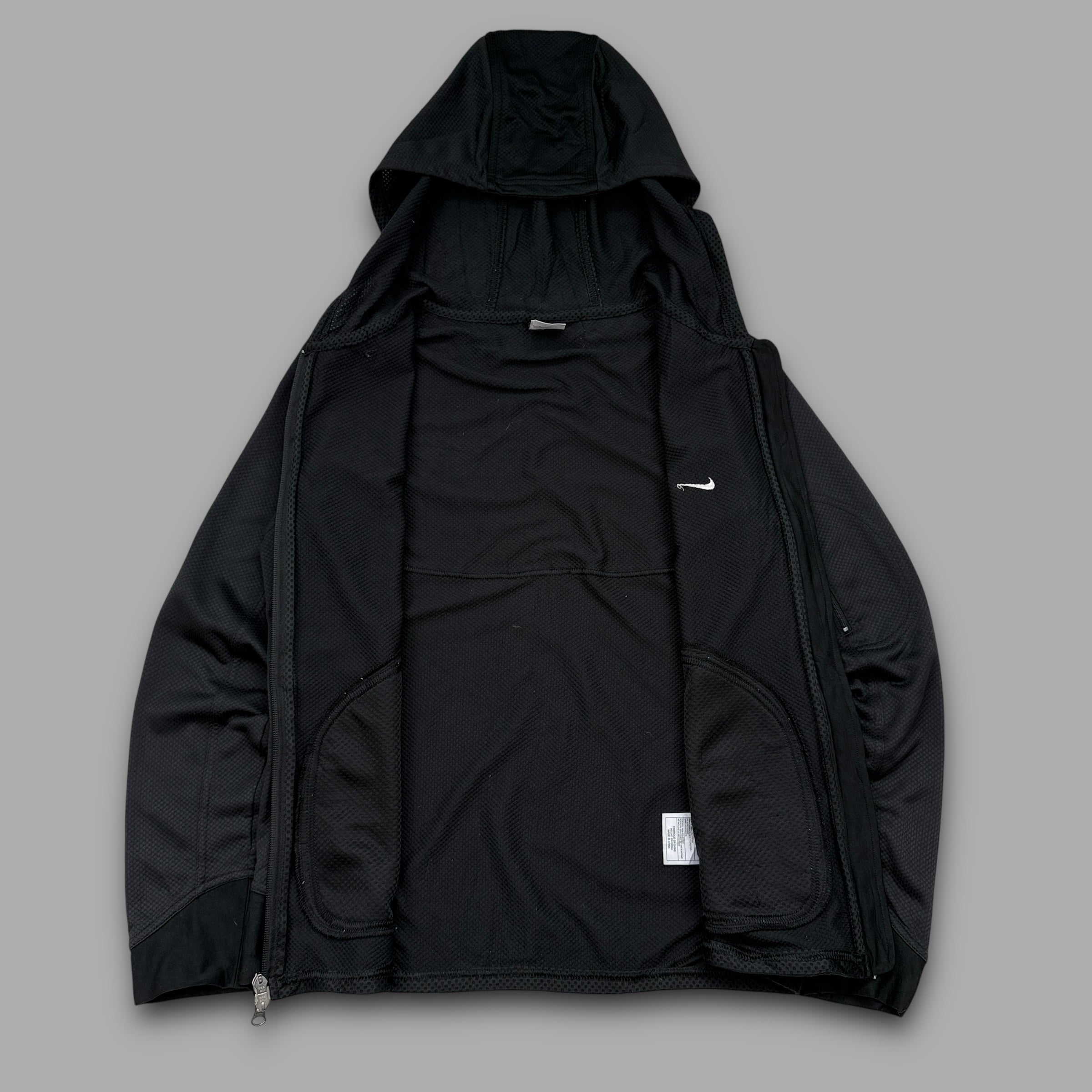 Nike sphere 2000's technical lightweight mesh running track jacket (S)