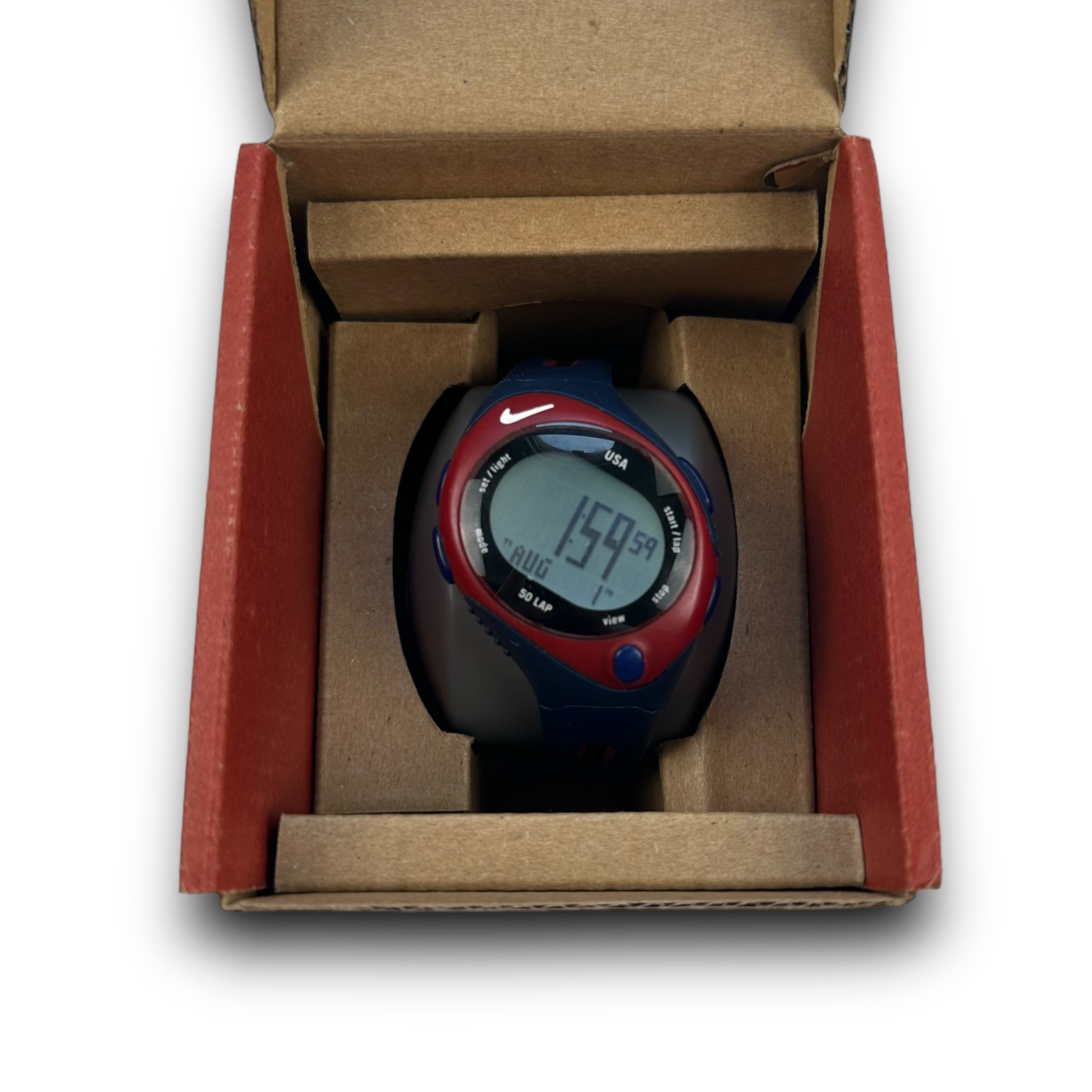 Nike triax speed team USA 50 lap sports watch (OS)