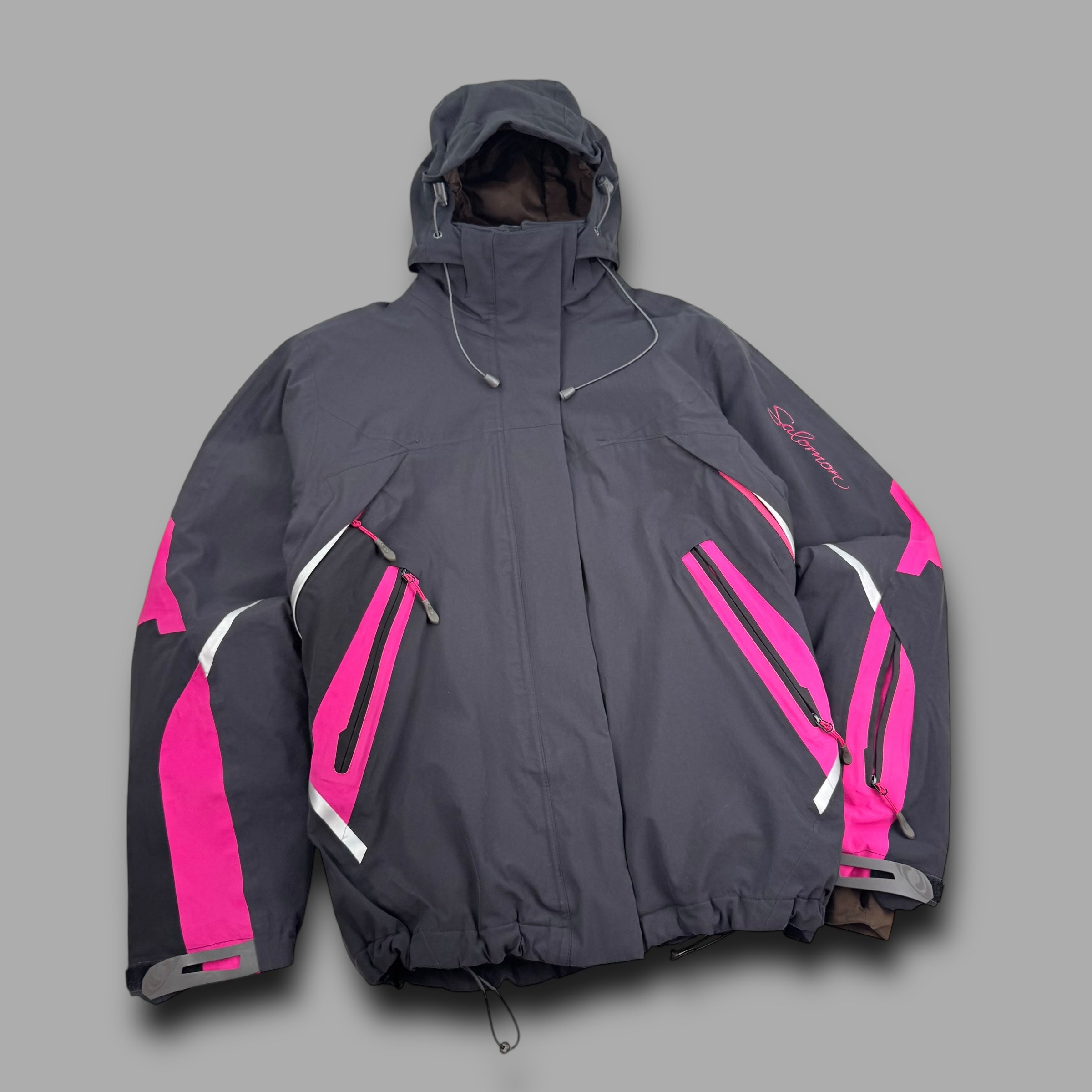 Salomon 2008 technical vented clima pro softshell ski jacket (M) wms