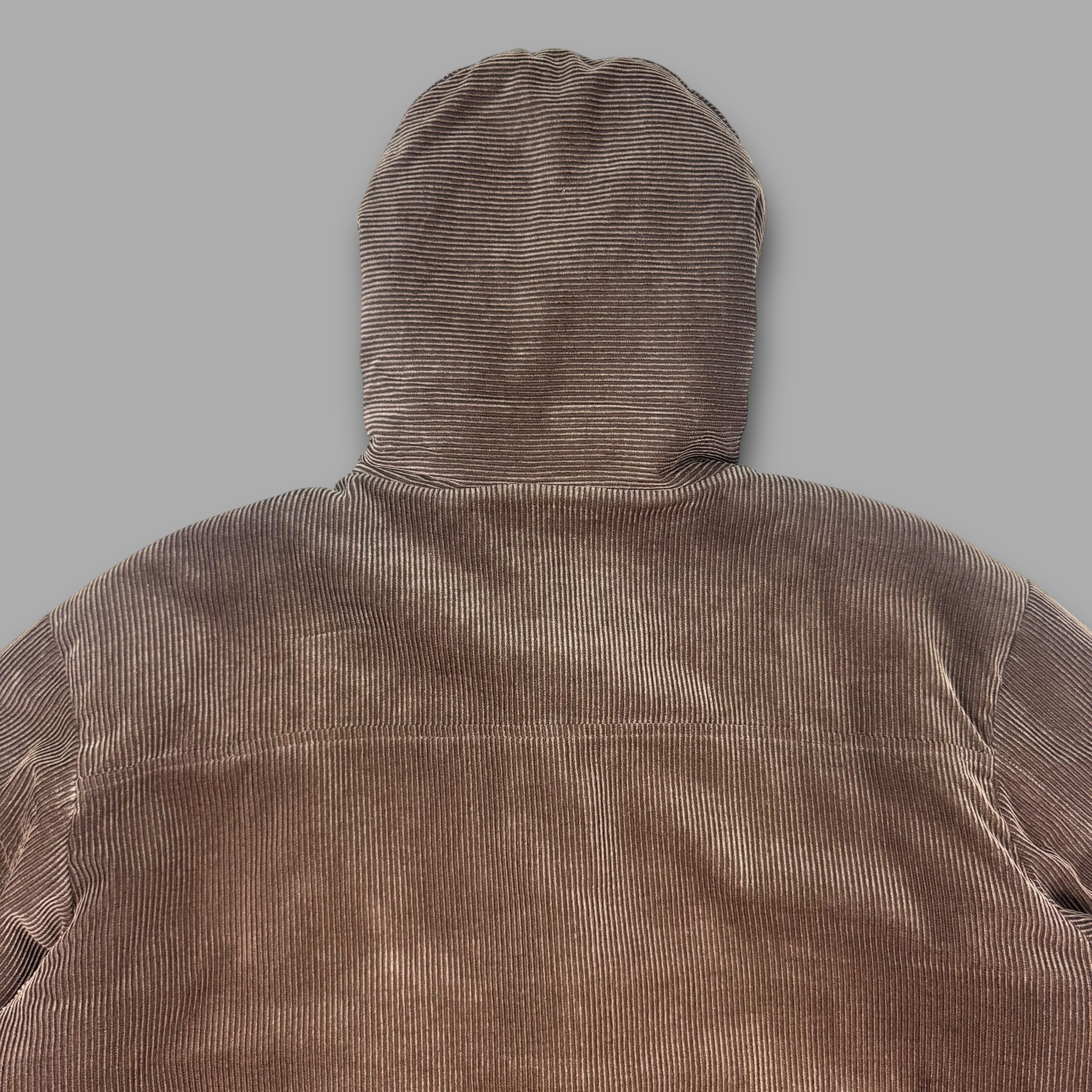 Cotton traders 2000's corduroy dual-pocket duffle coat (XL+)