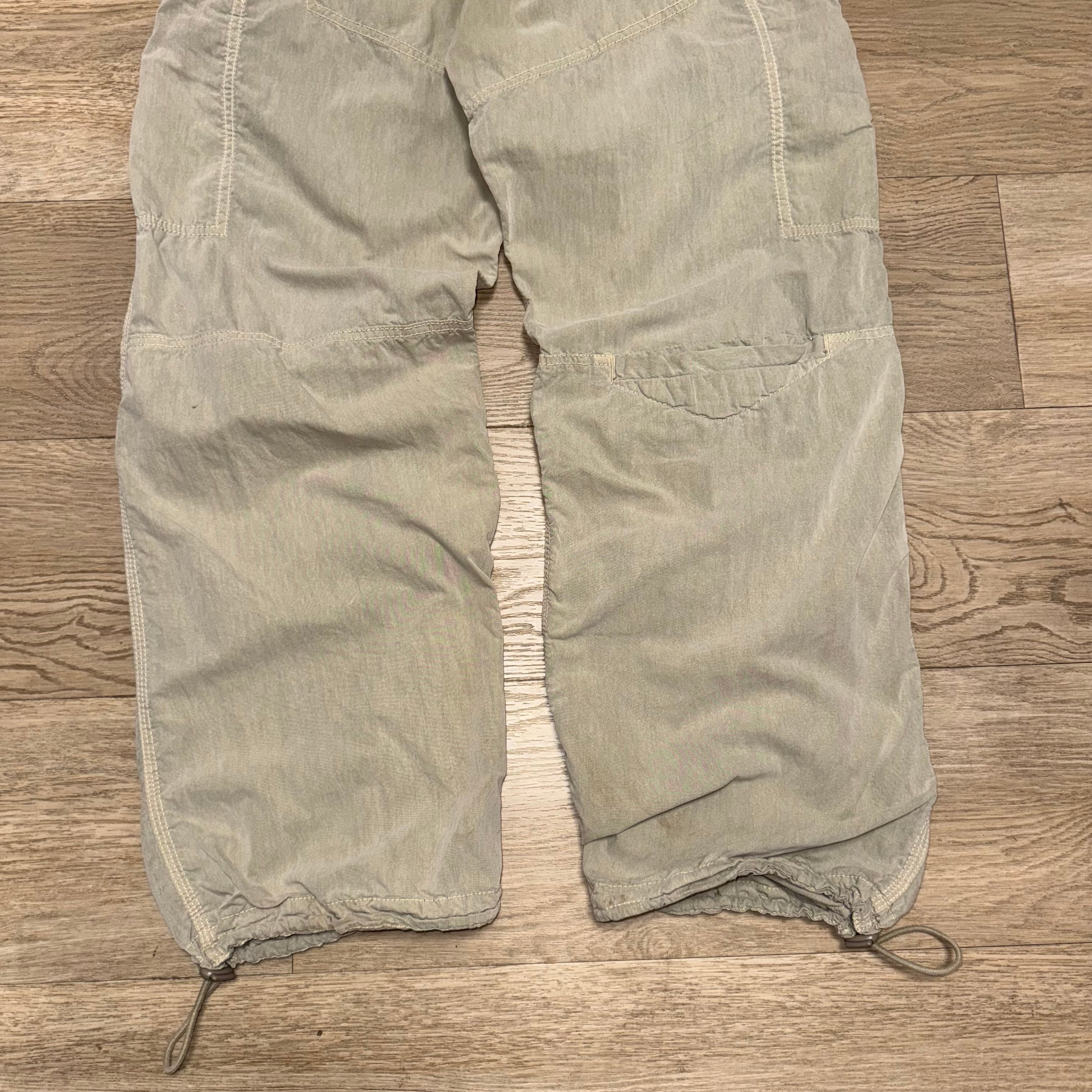 Bench 2000's technical contrast stitch baggy flight bottoms (S)
