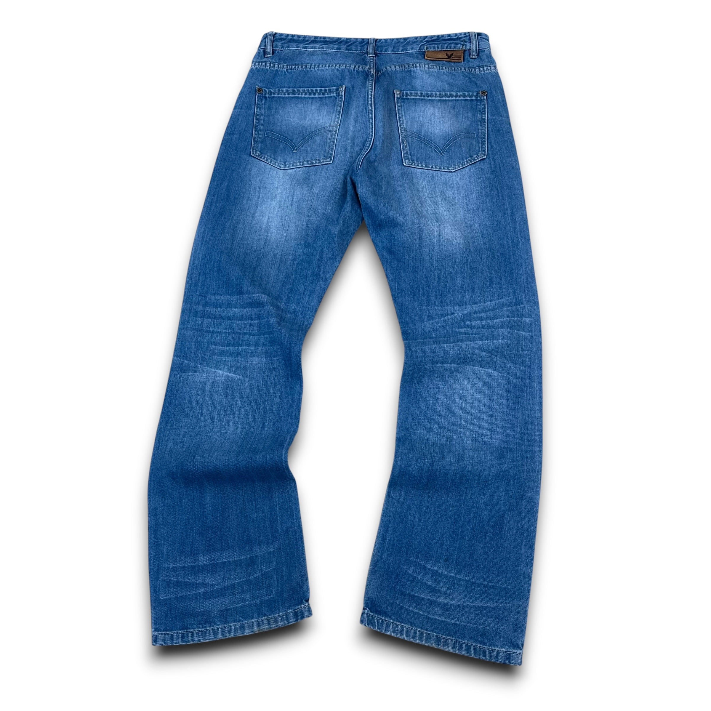 Diesel 1990's handmade ring spun denim bootcut jeans (M-L)