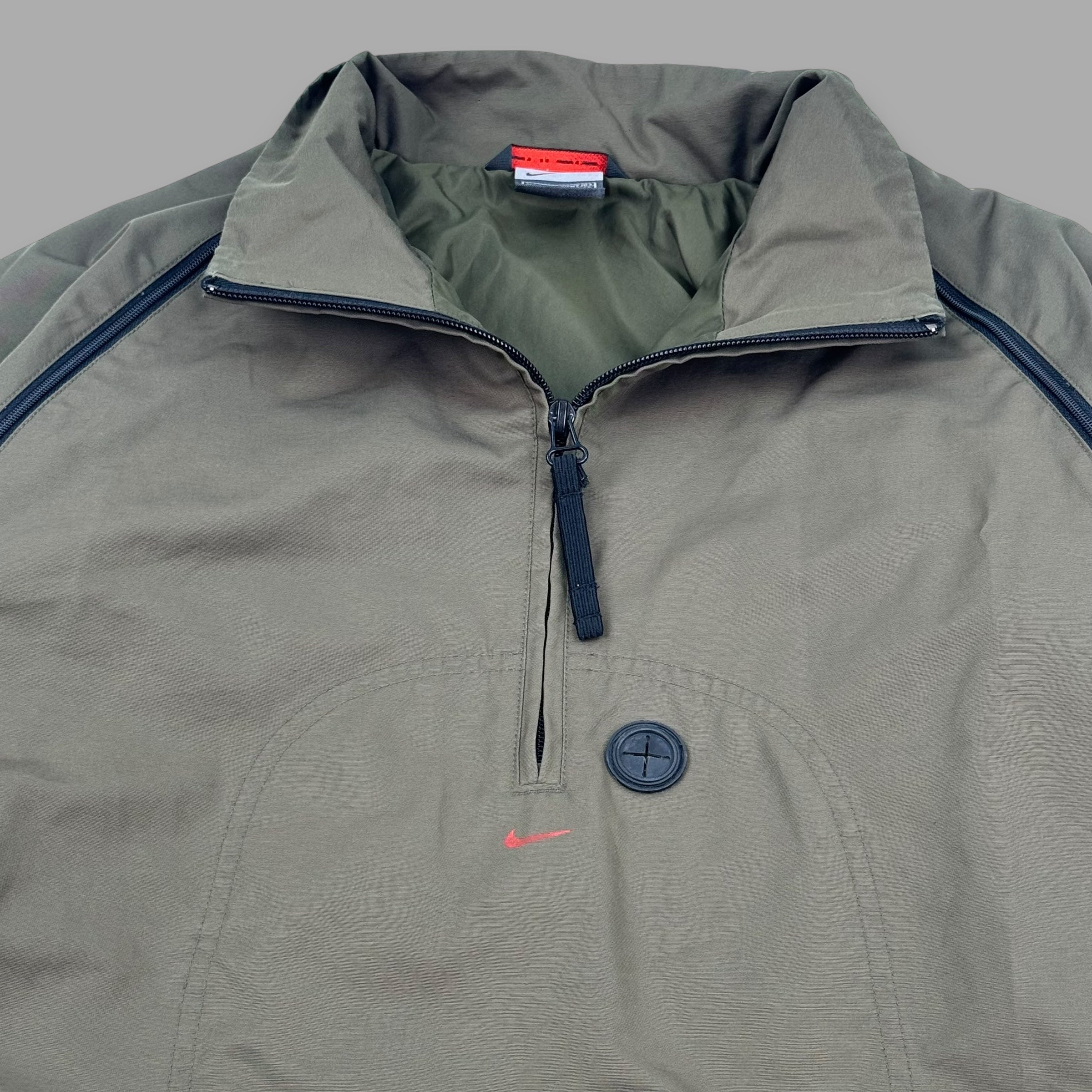Nike 2000's technical 2in1 convertible MP3 shell jacket (L)