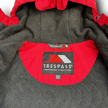 Load image into Gallery viewer, Trespass 2000’s technical multi-pocket dual-zip fleece lined jacket (S)
