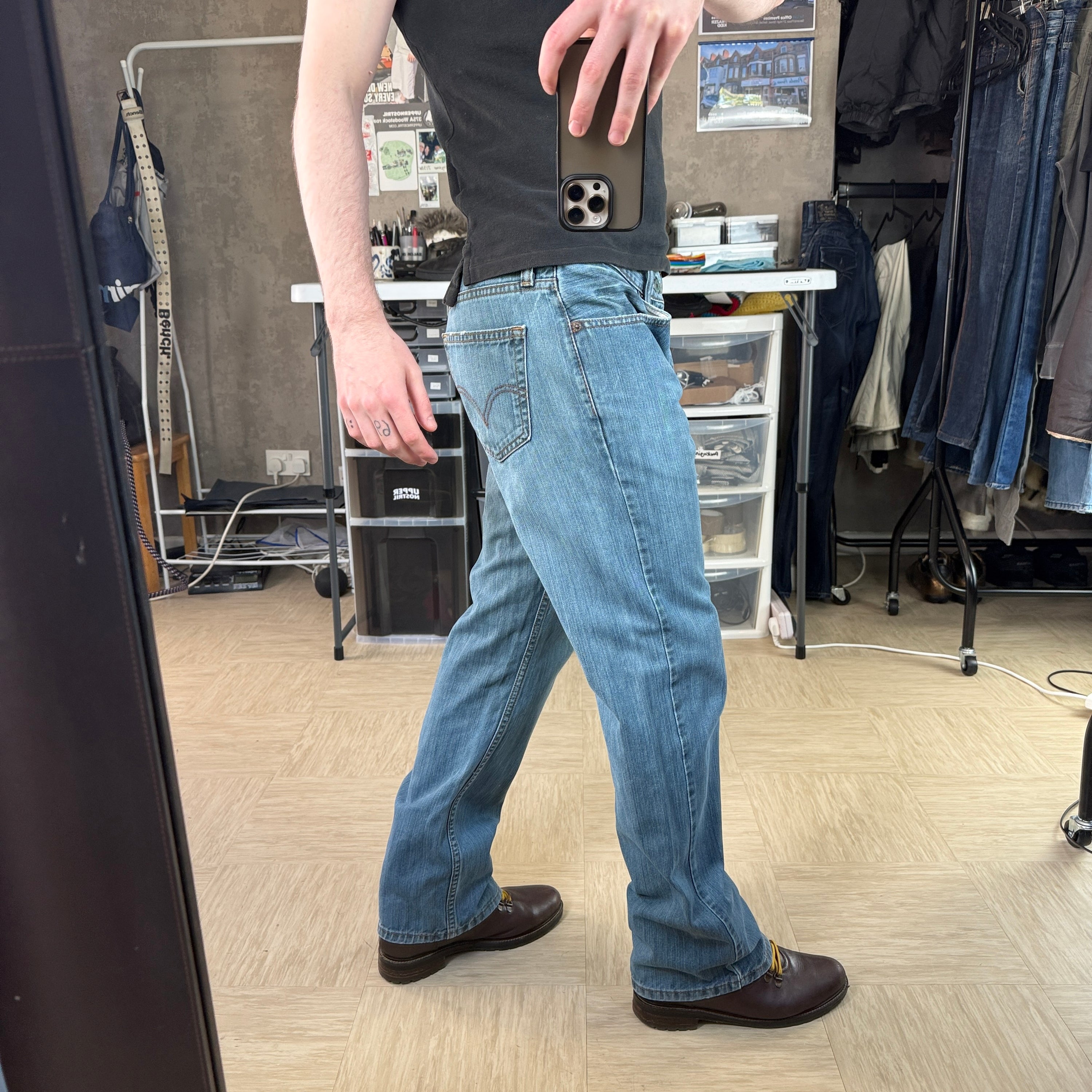 Levi's 559 2000's relaxed straight fit denim jeans (S)