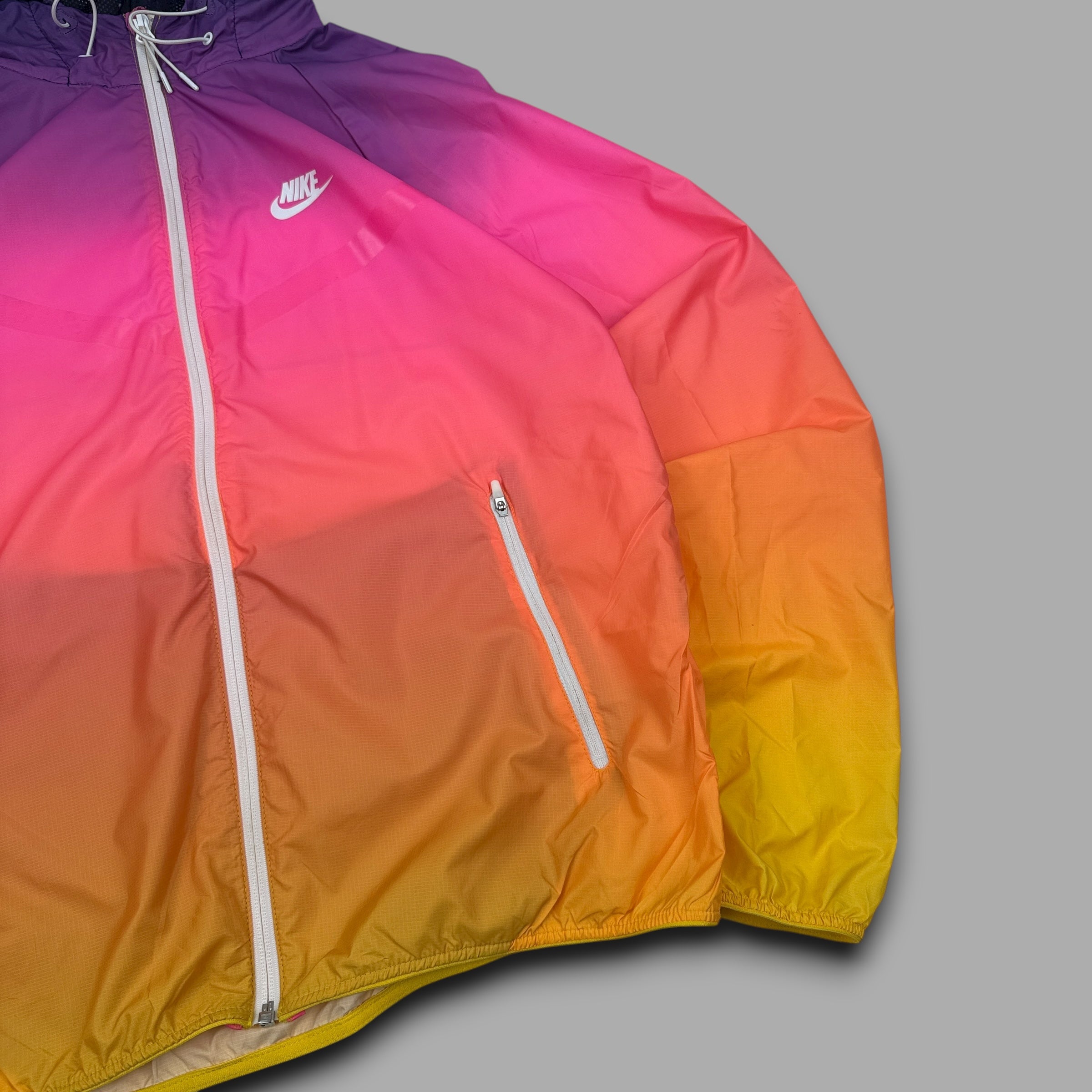 Nike 2000's 'air in colour' style gradient track jacket (M)