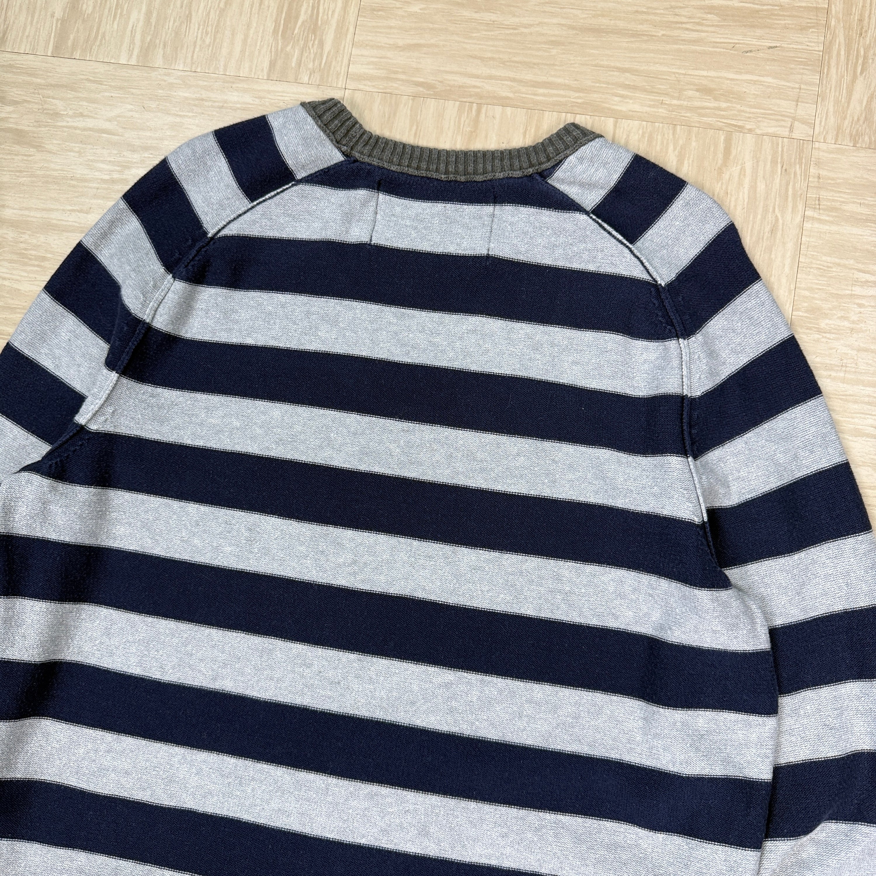 Replay pullover horizontal striped jumper (L)