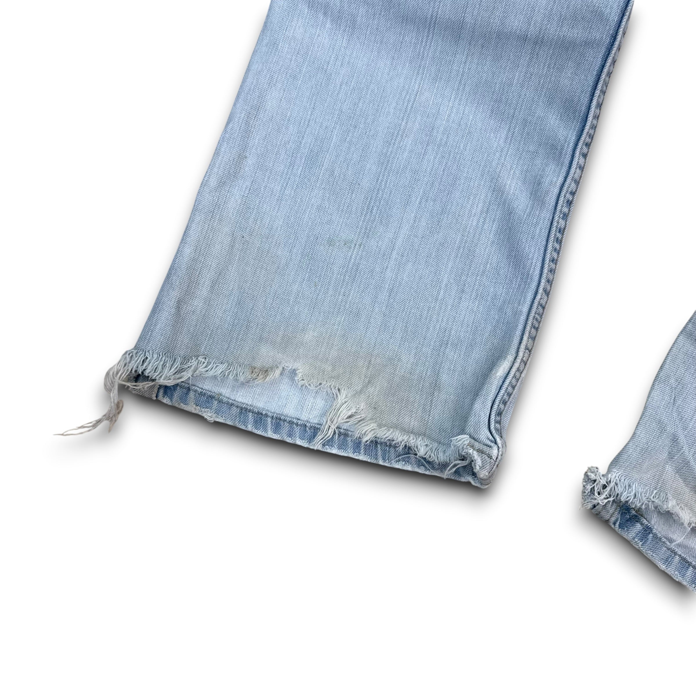 Levi's 527 2000's faded low bootcut denim jeans (M)