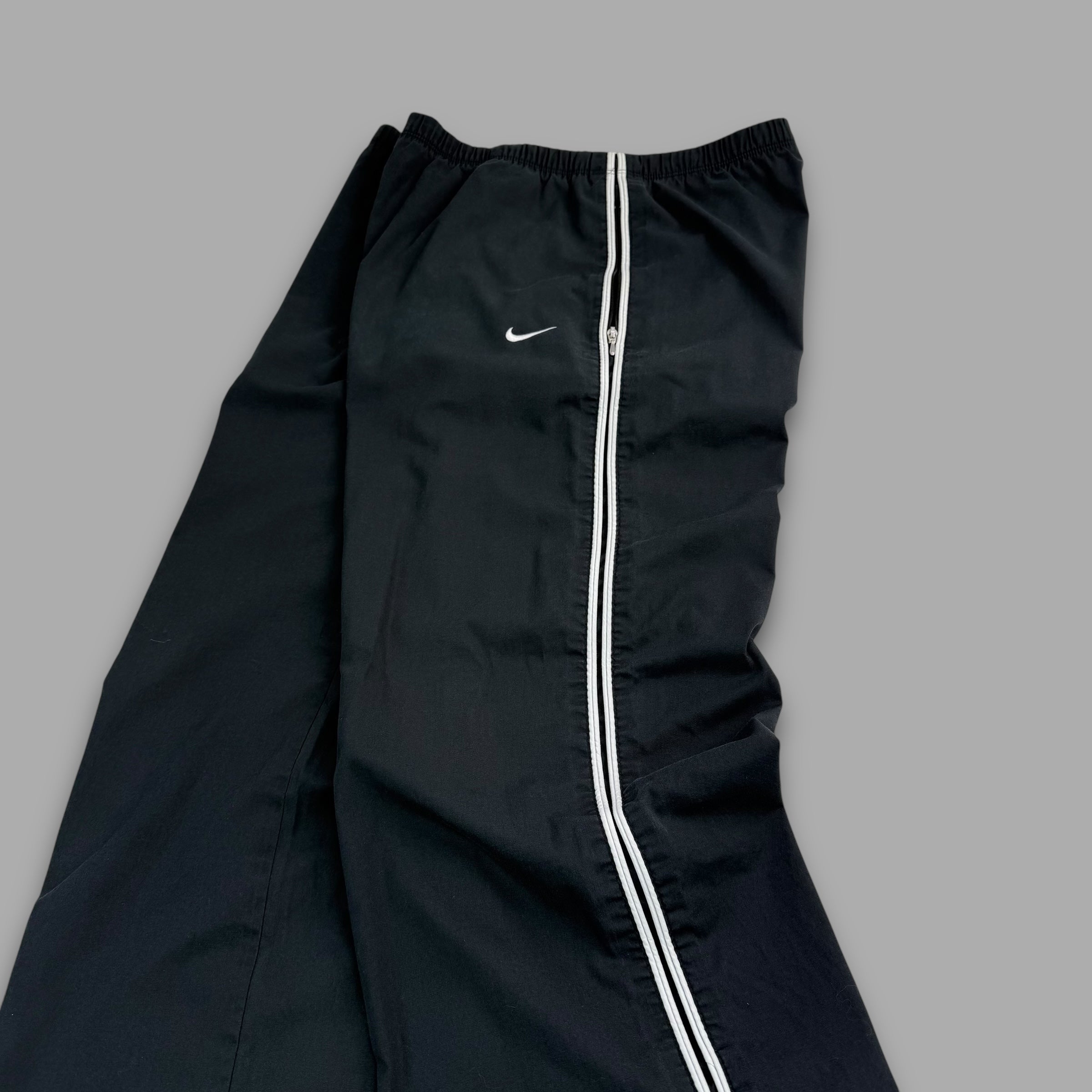 Nike 2000's straight leg pinstripe track bottoms (M) wms