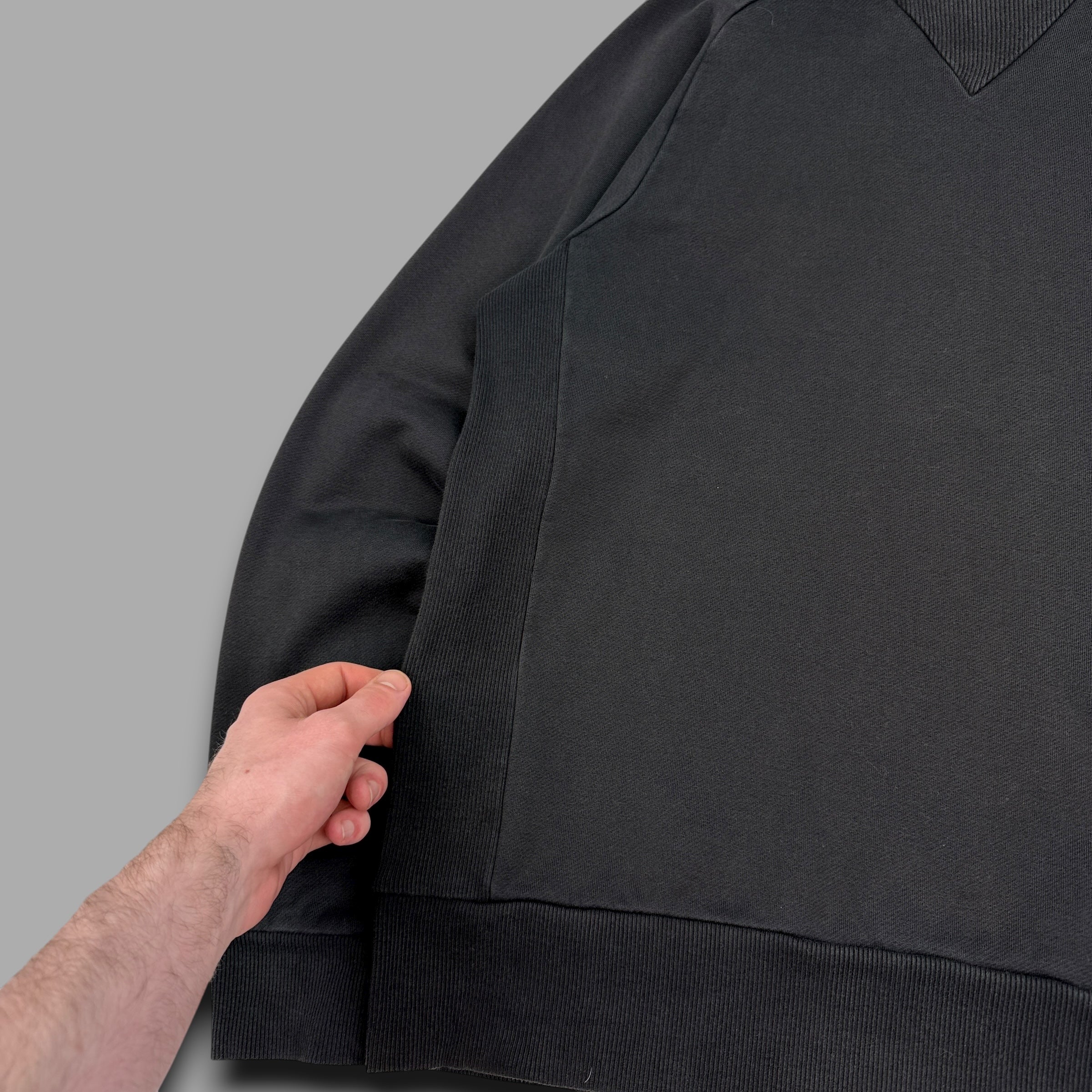 Yohji Yamamoto 2016 panelled pullover graphic Y3 sweatshirt (M)