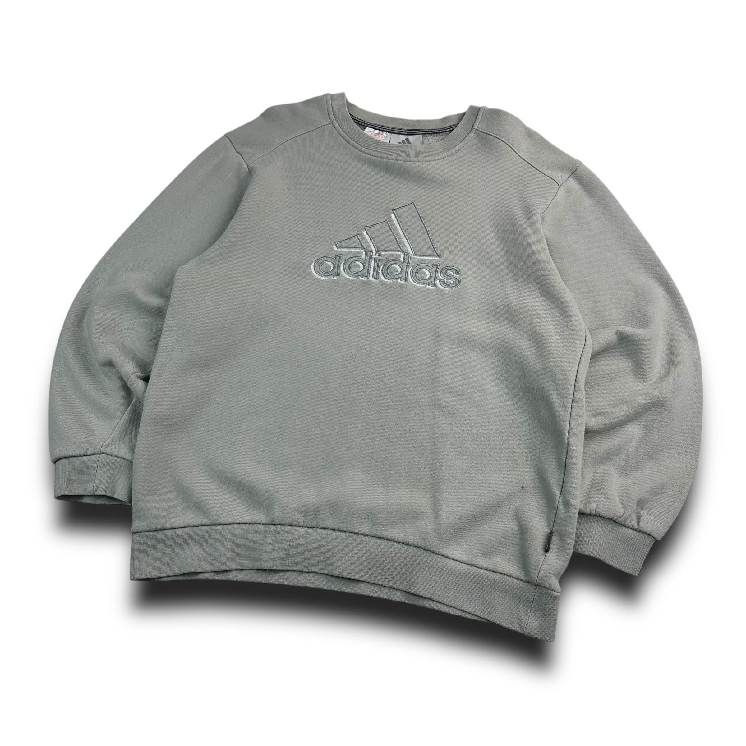 Adidas 2006 embroidered spellout sweatshirt (XS)