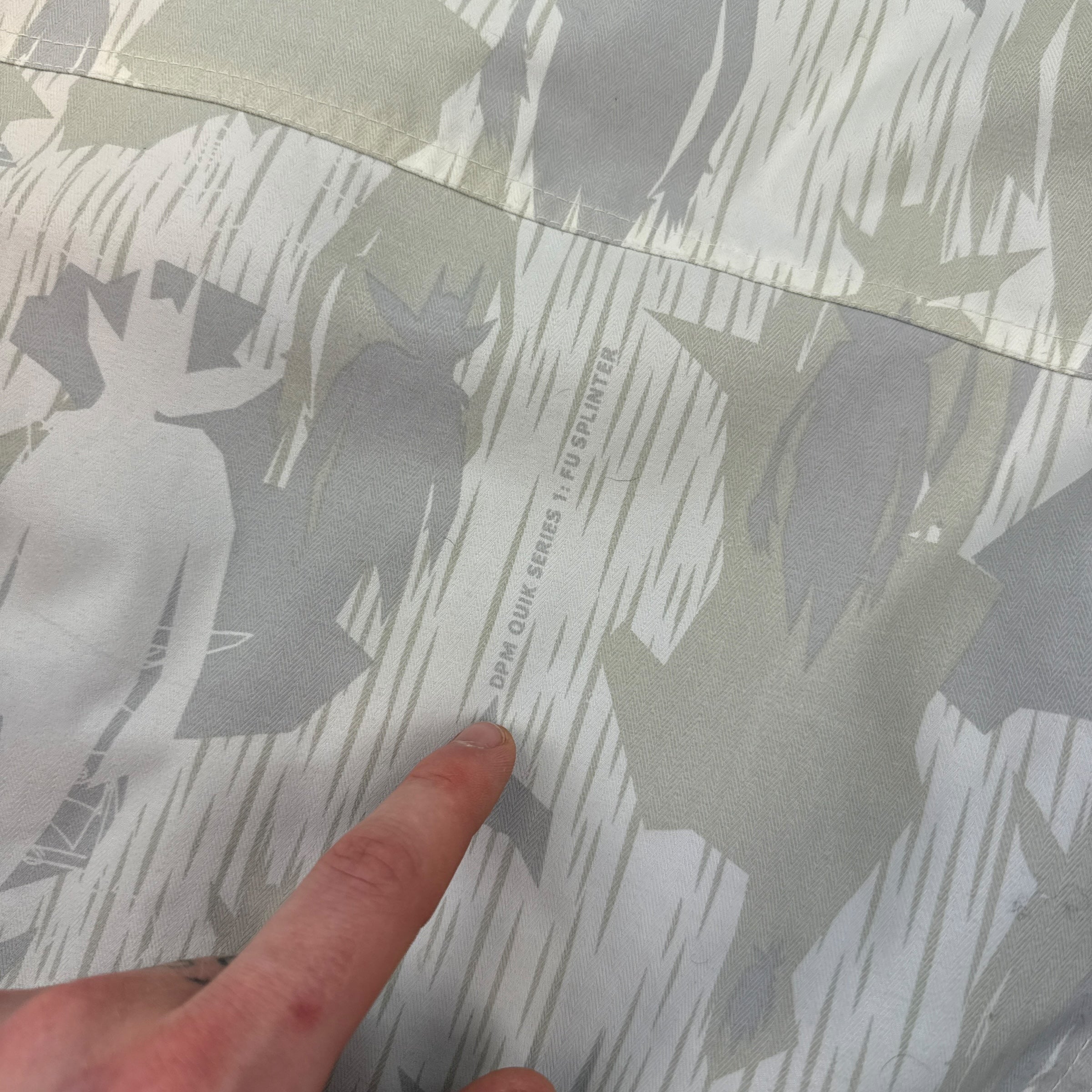 Quiksilver x futura 2007 FU splinter DMP ski jacket (M)