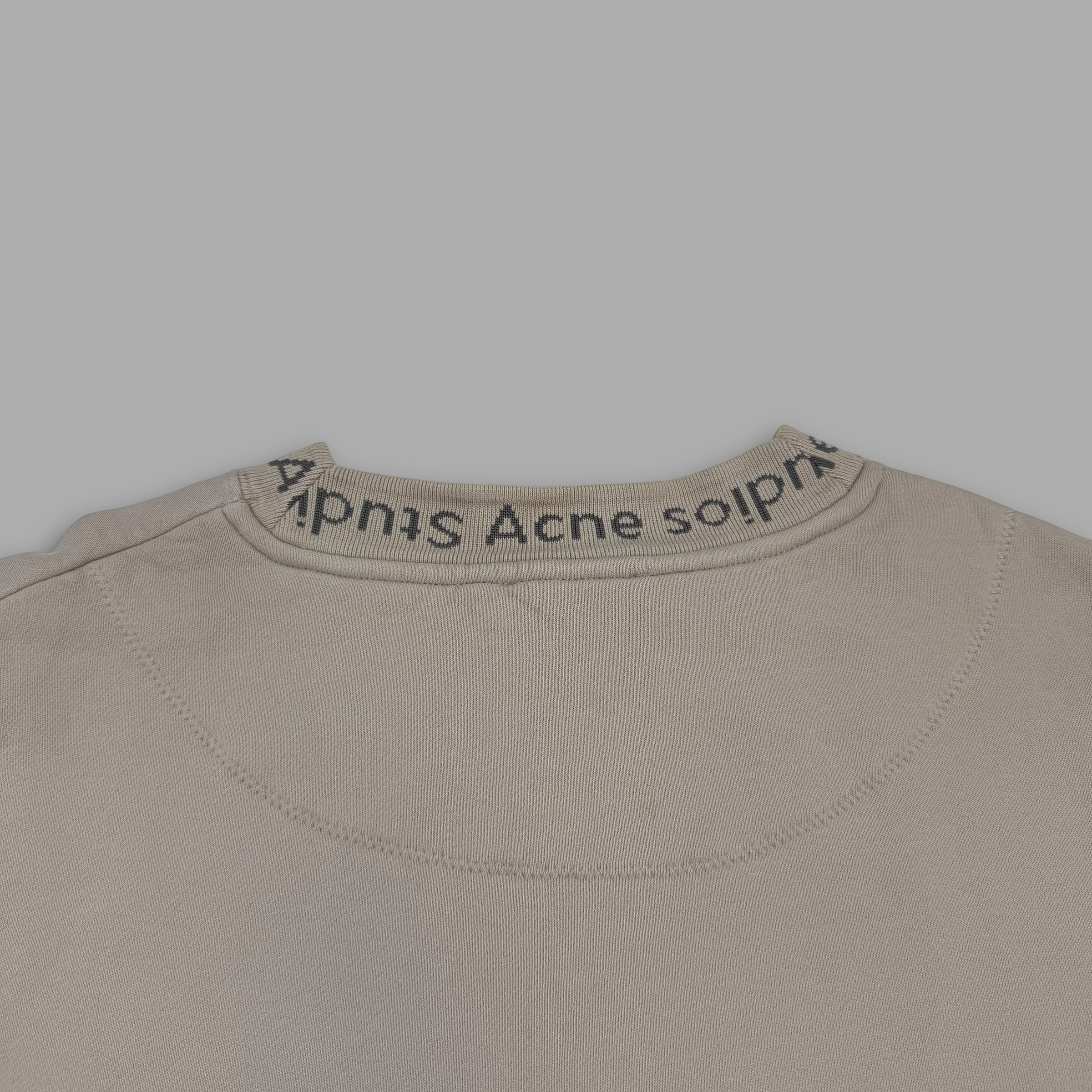 Acne studios flogho logo pullover sweatshirt (L)