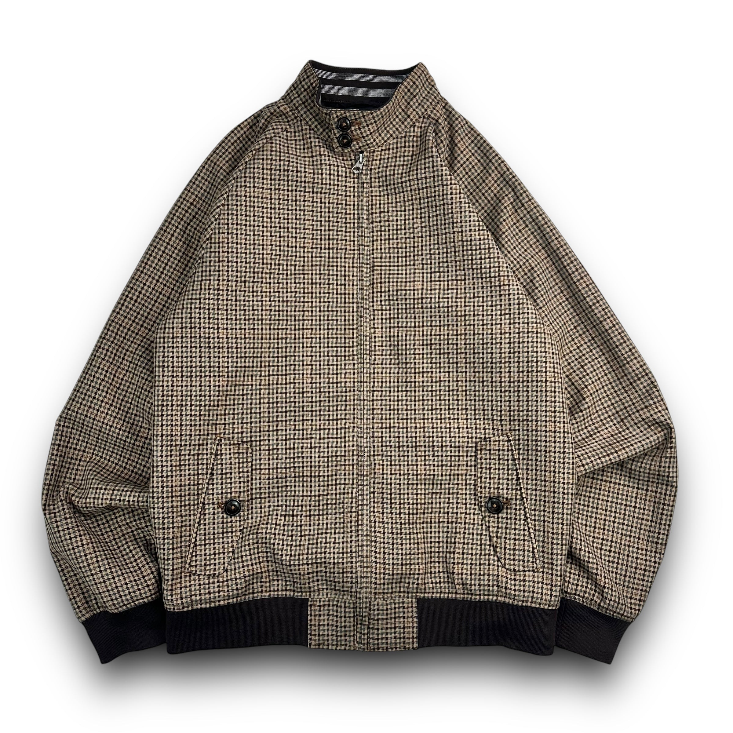 Burton 2000's plaid coach jacket (M)