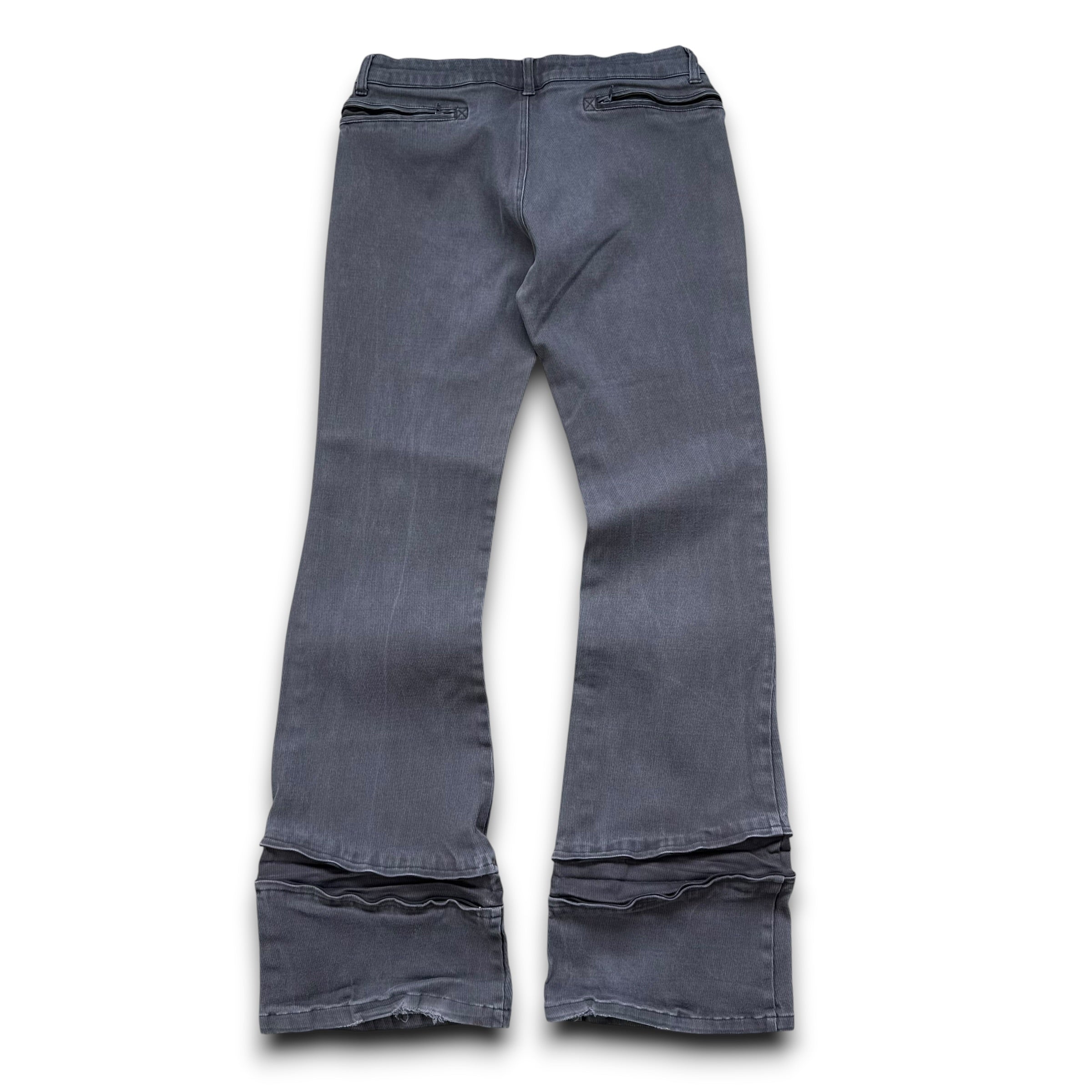 Oakley 2000's technical expandable zip off flare denim jeans (S)