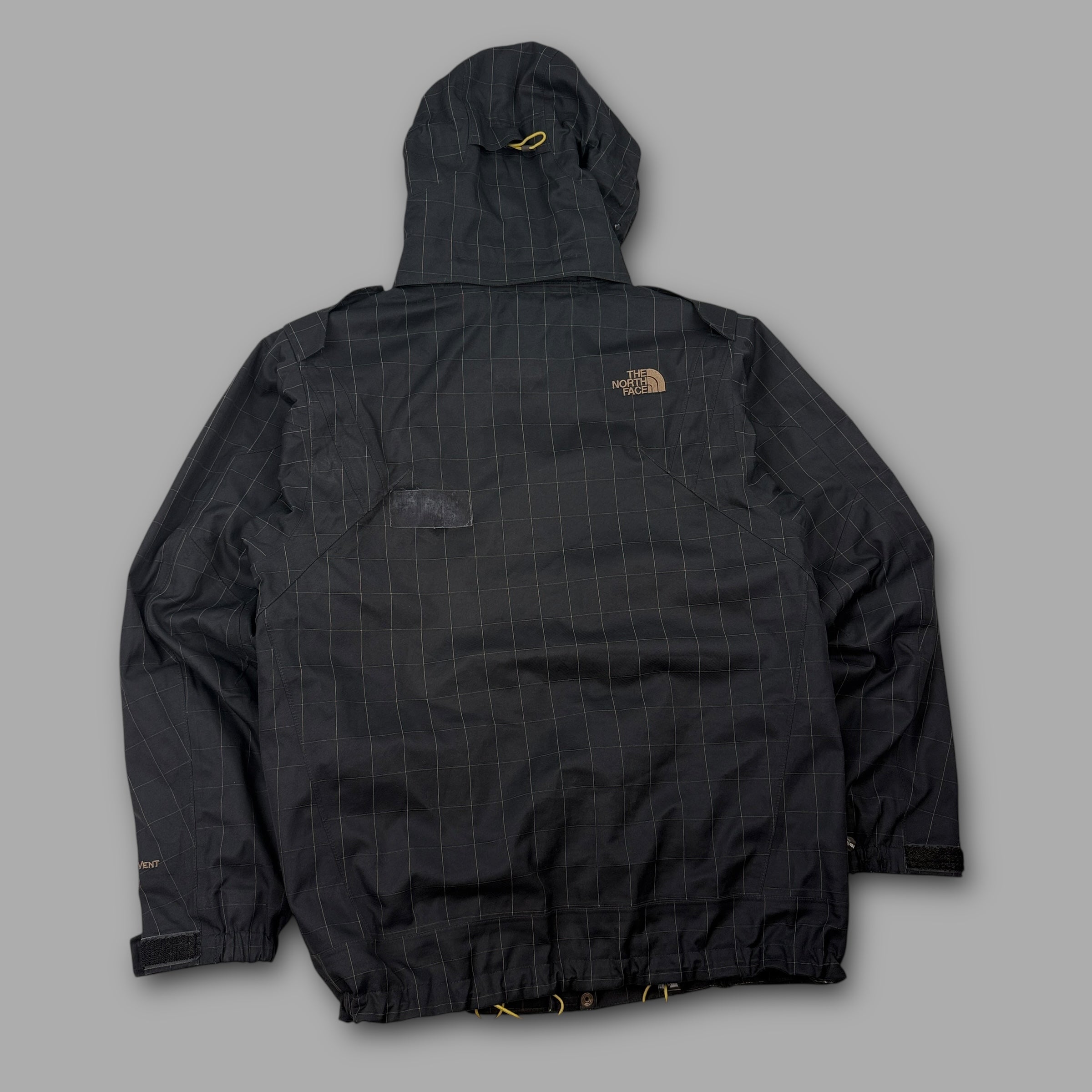The north face 2008 cryptic series technical plaid softshell ski jacket (S)