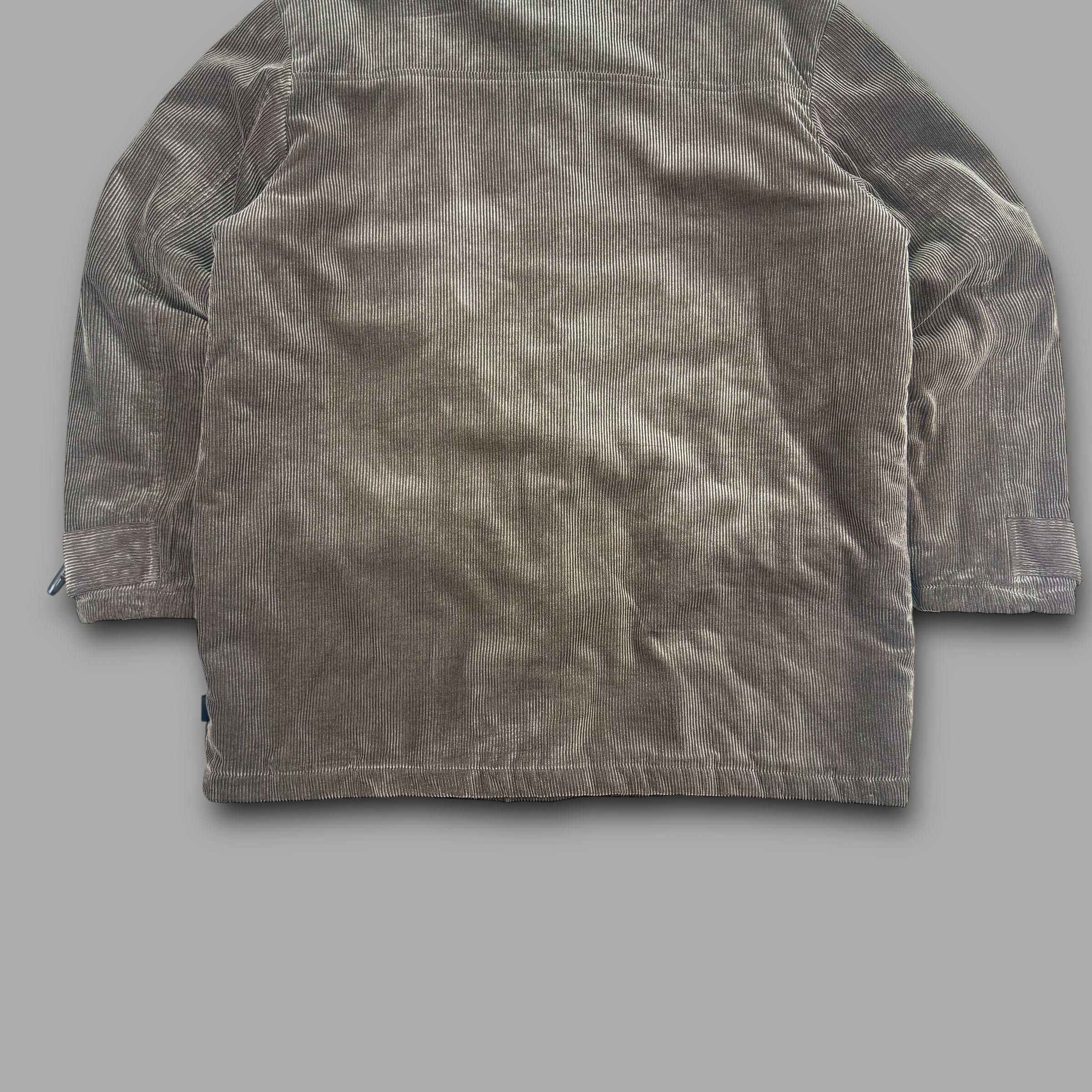 Cotton traders 2000's corduroy dual-pocket duffle coat (XL+)