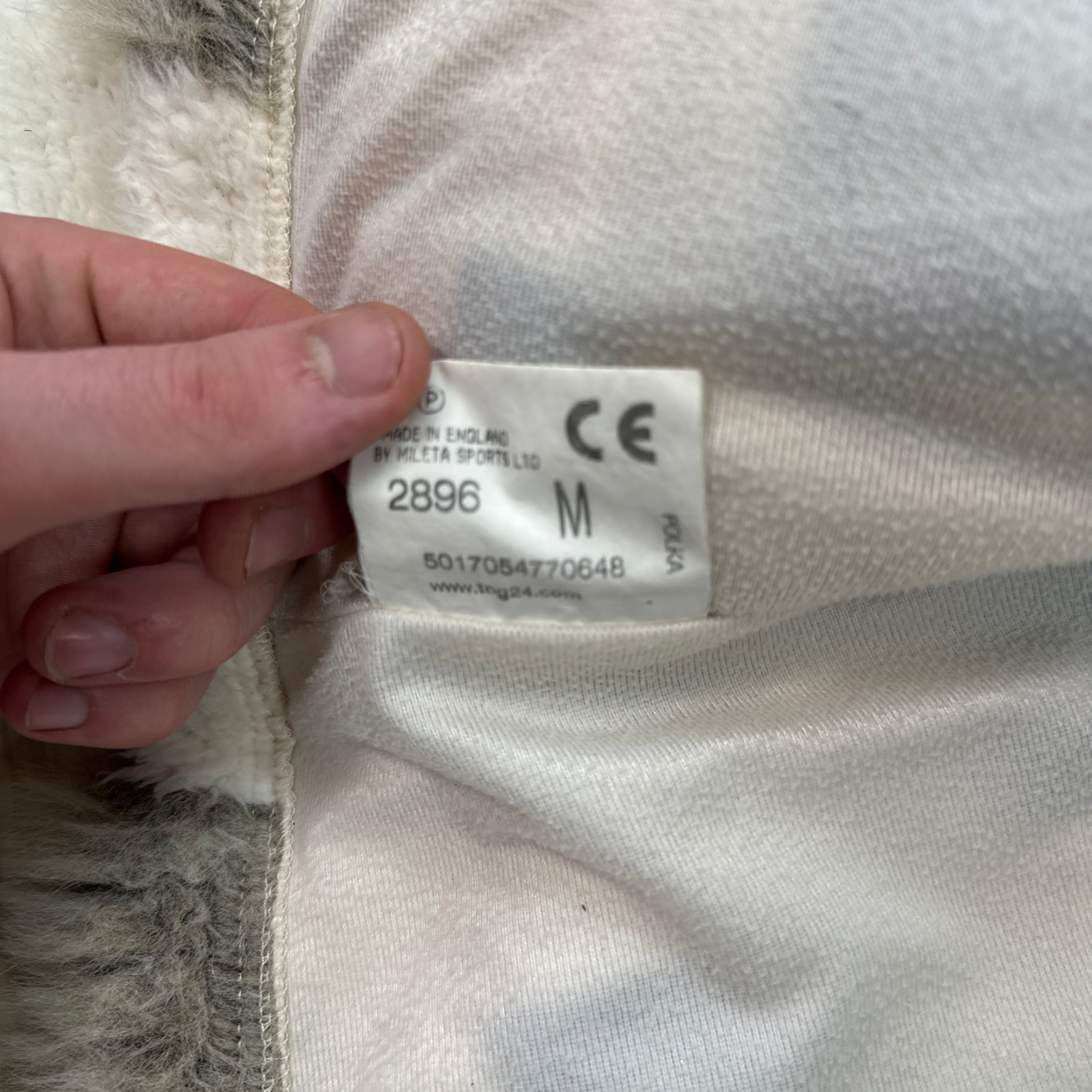 Tog24 2000's faux fur block yeti jacket (M)
